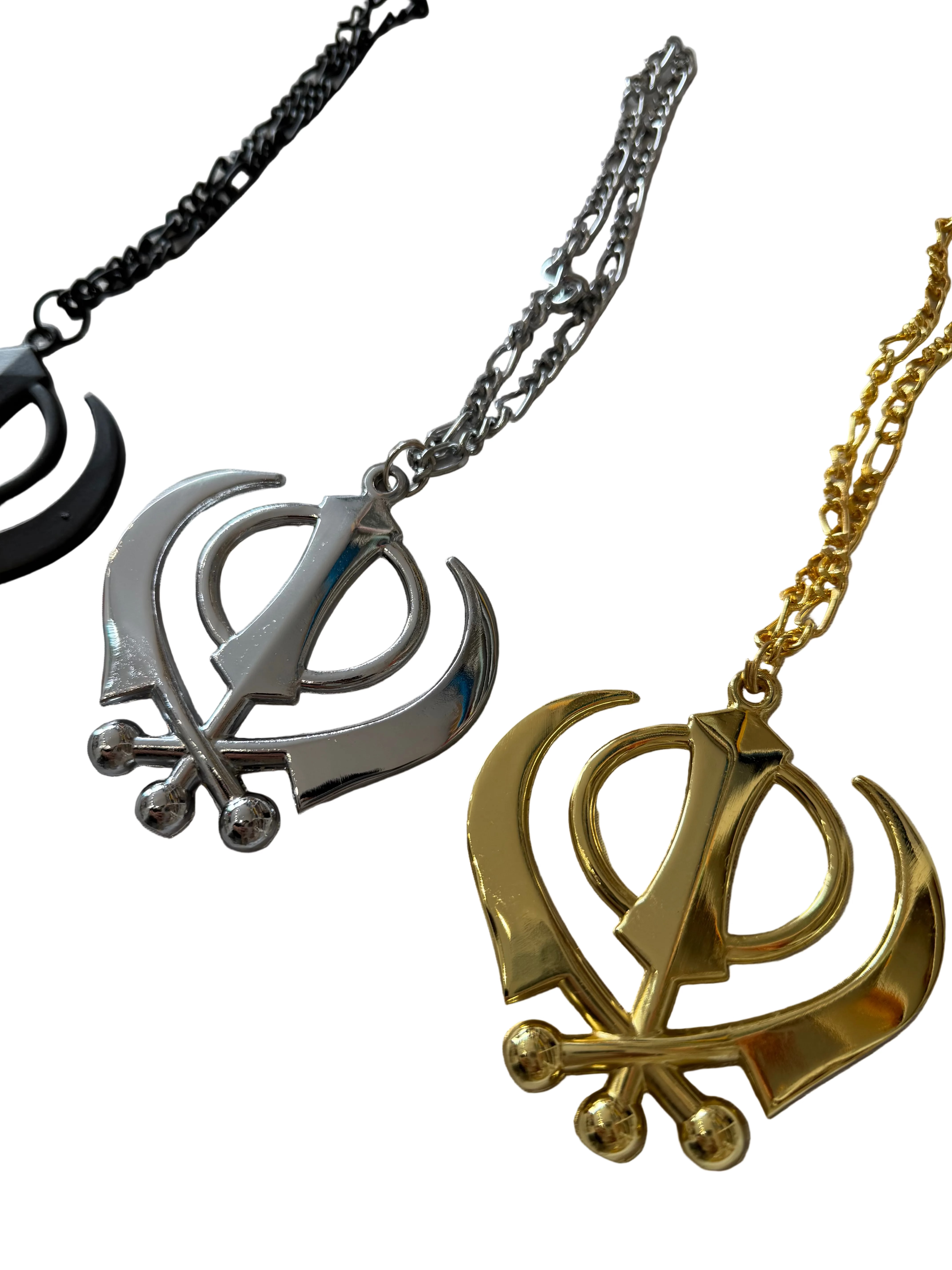5"  Large Khanda - Car Hanging