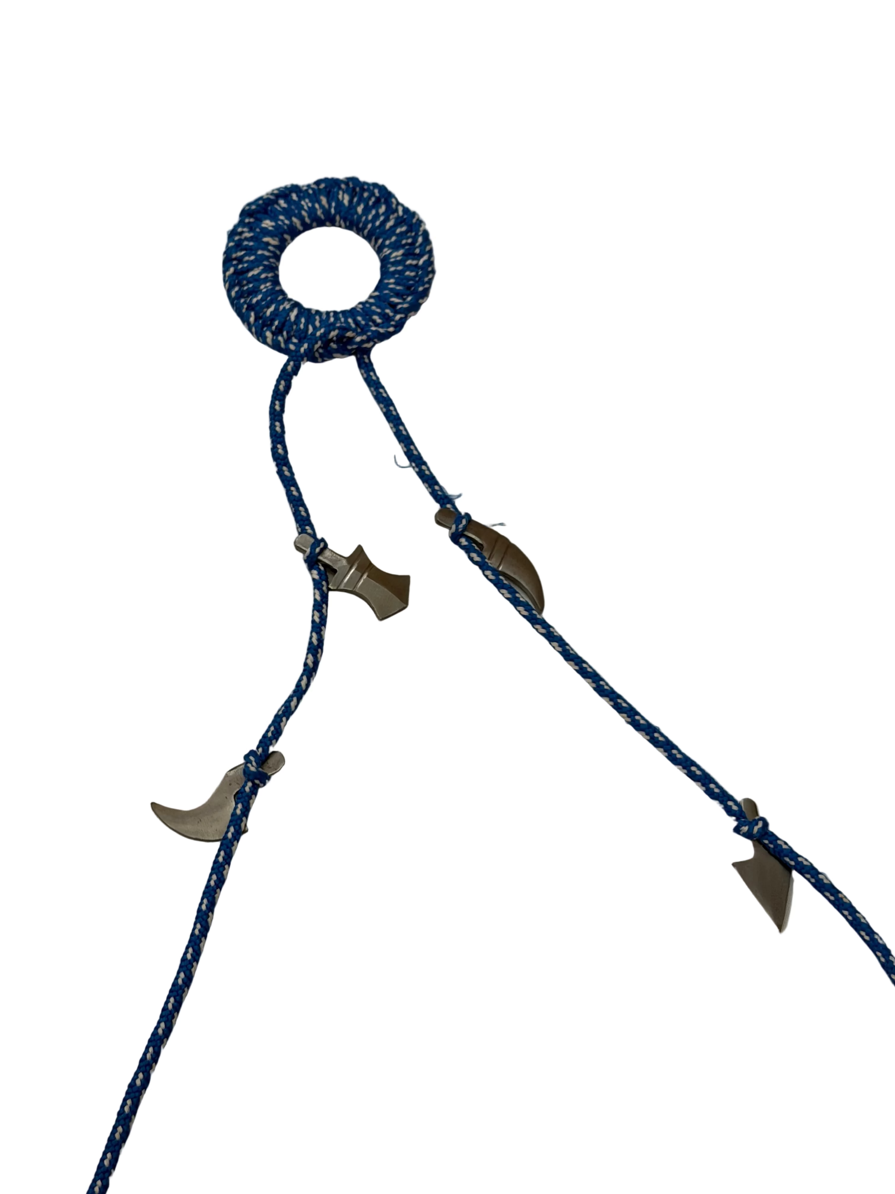 Panj Keshi Shastar - Blue and white
