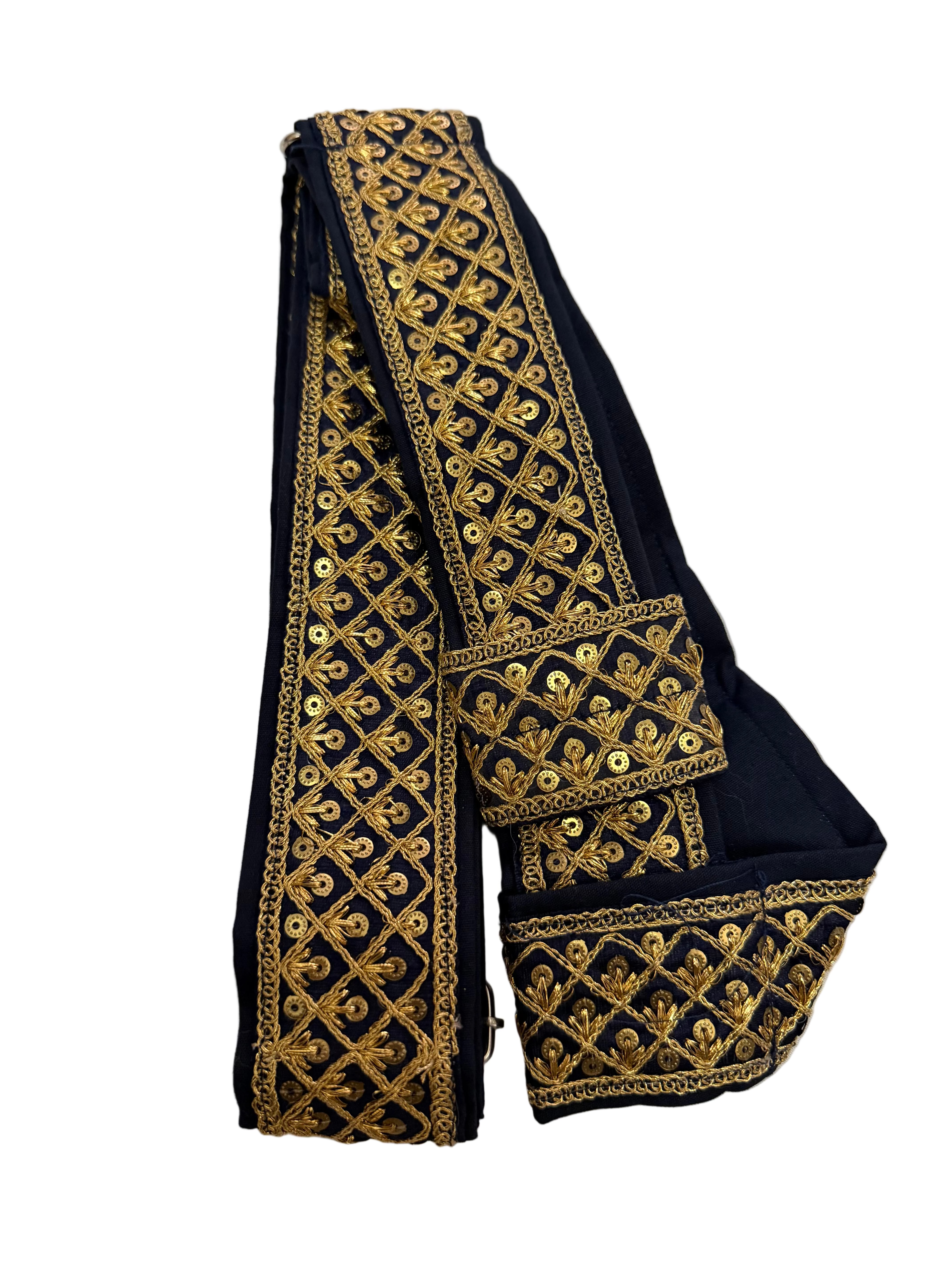 Navy and Gold 2.5" Gatra