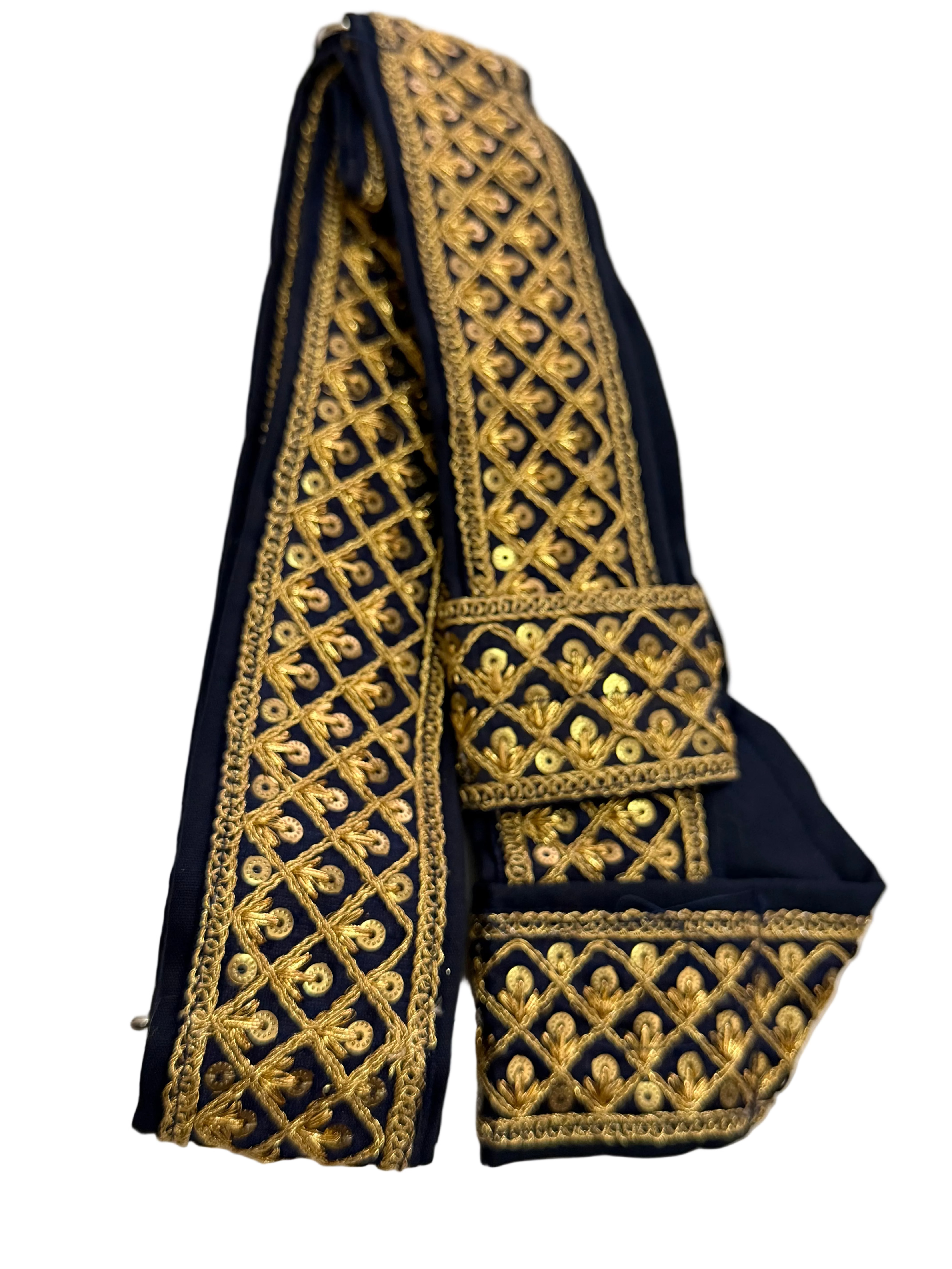 Navy and Gold 2.5" Gatra