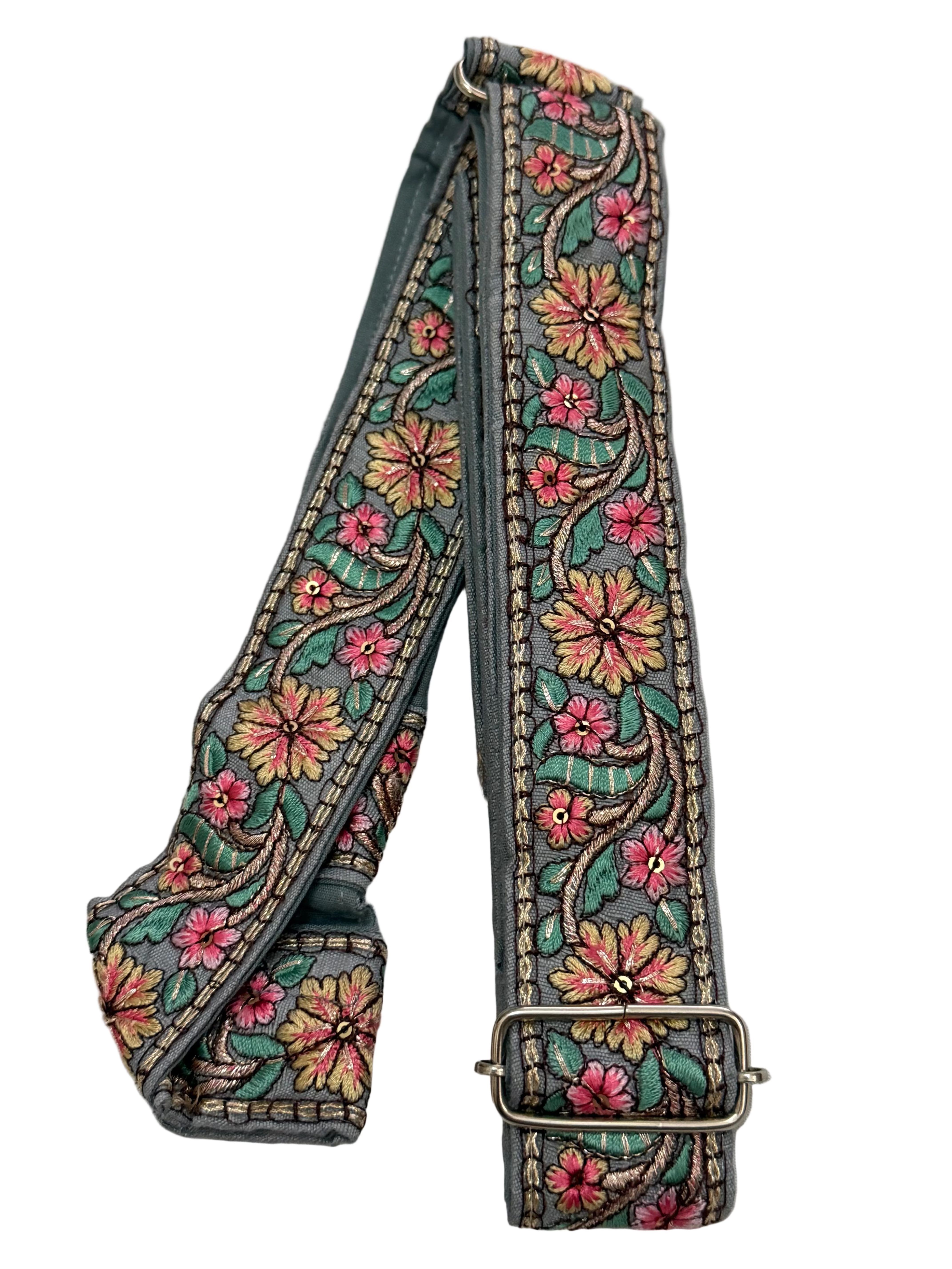 Grey Floral Flower Gatra
