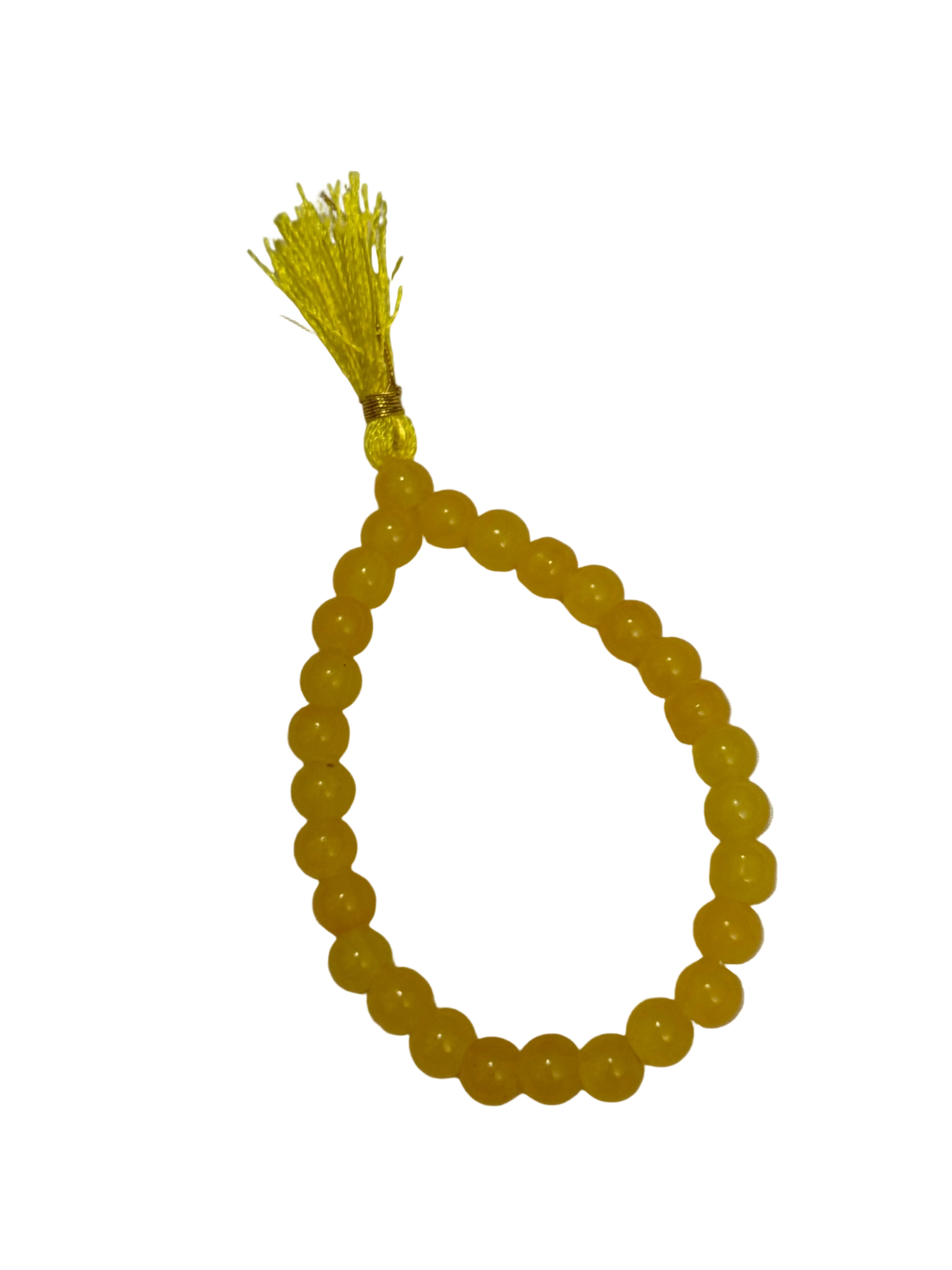 Yellow Mala – 29 Beads