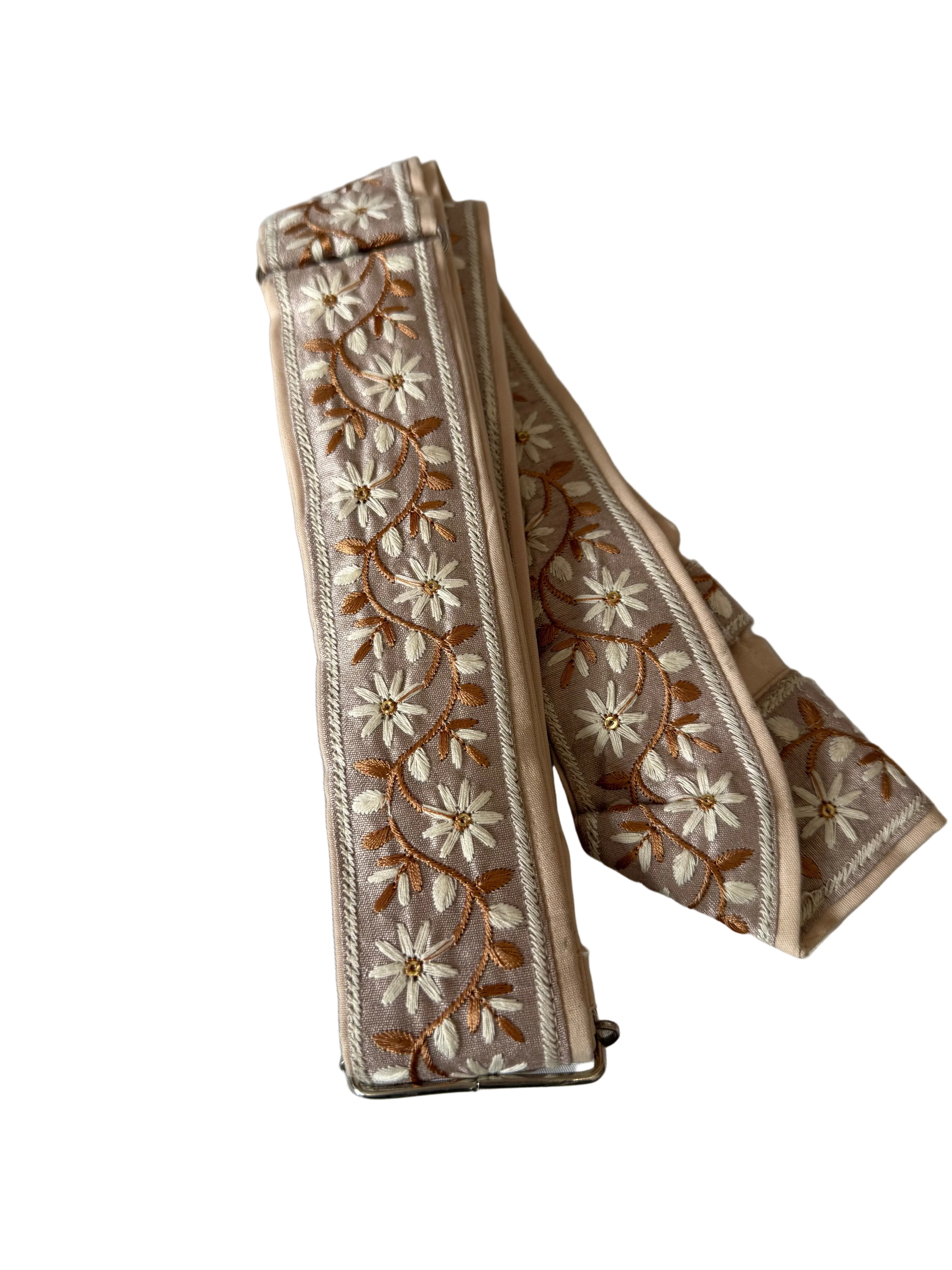 Brown and Cream Adjustable  Gatra