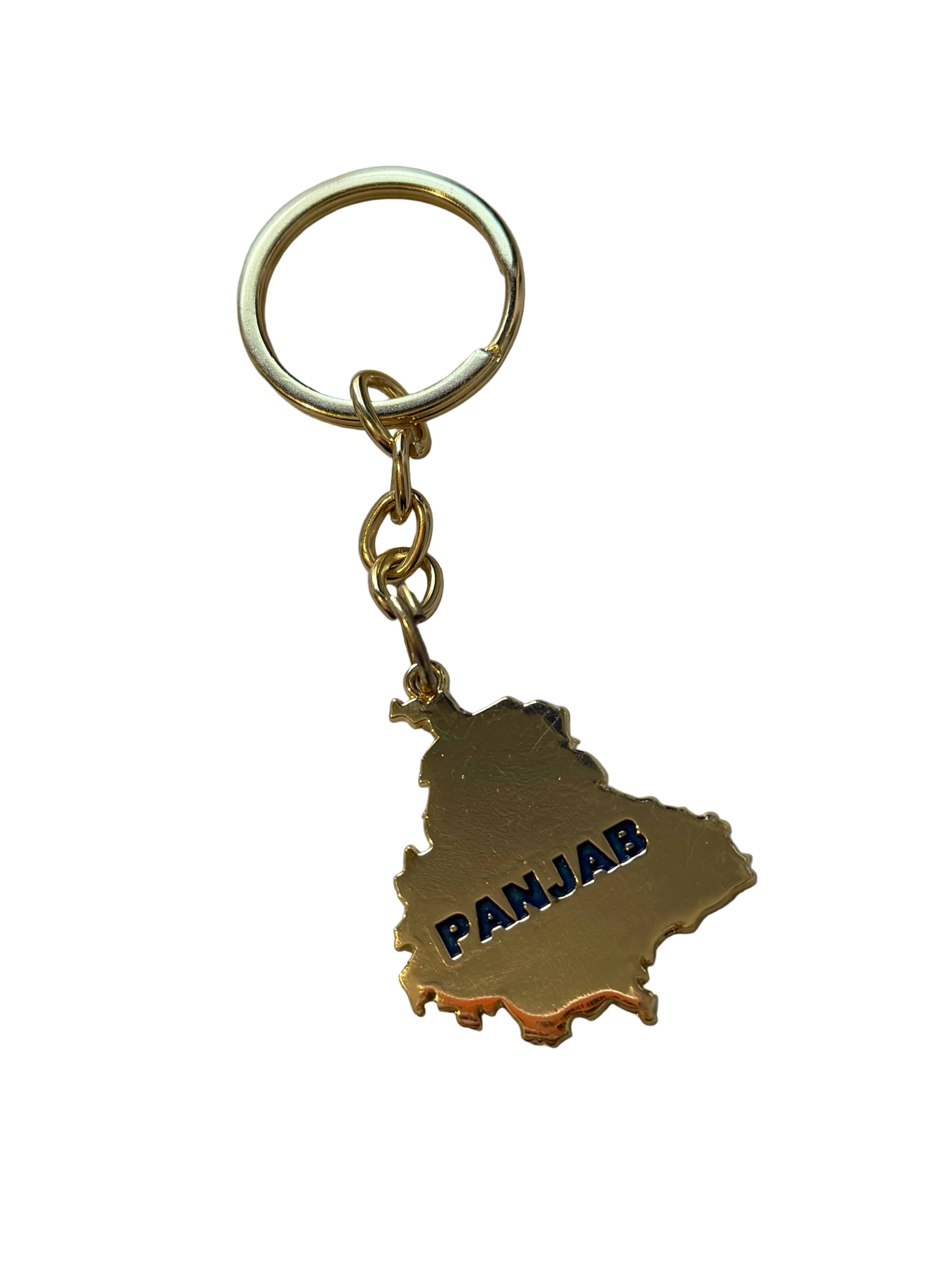 Gold Panjab Keyring