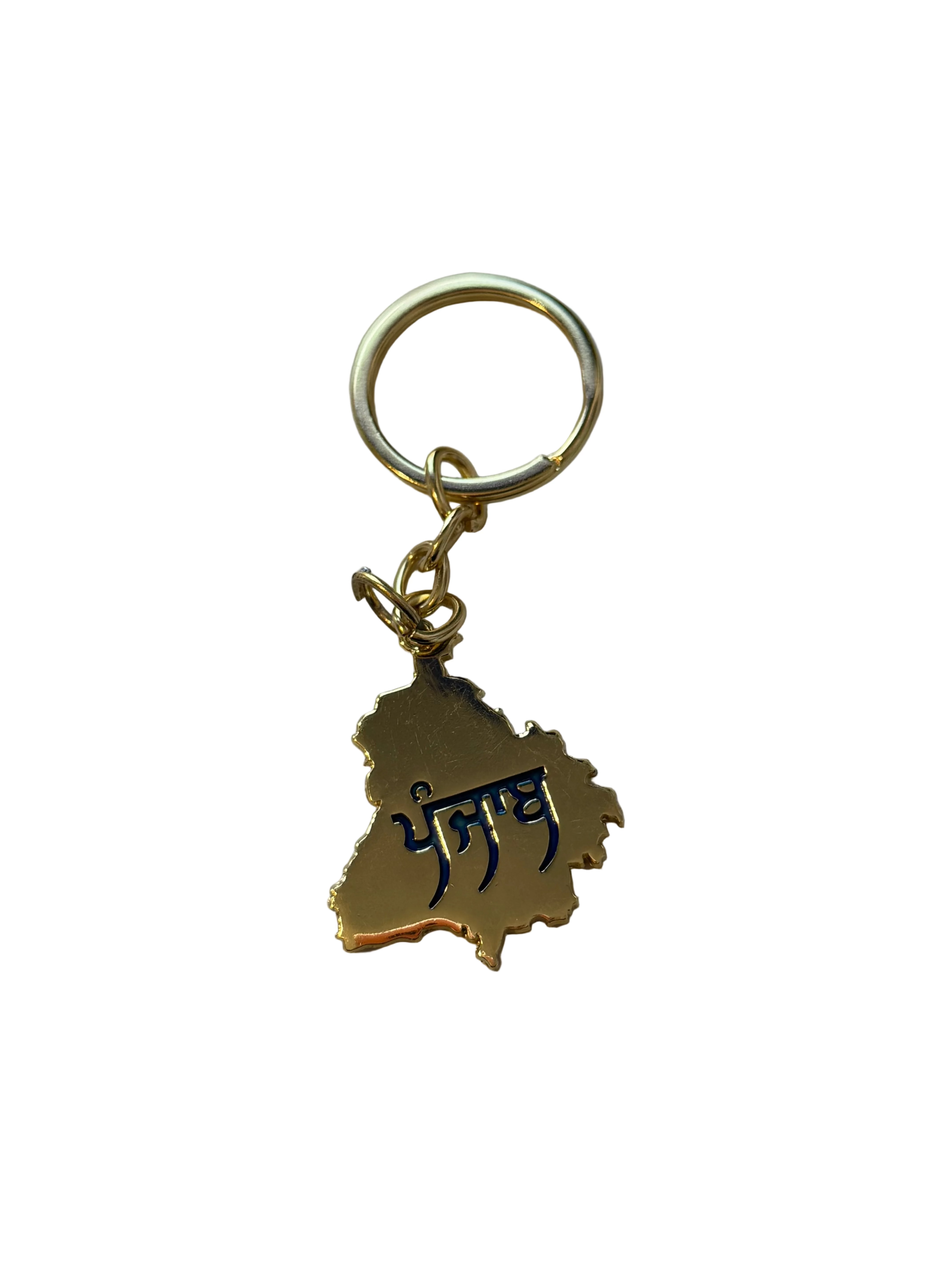 Gold Panjab Keyring