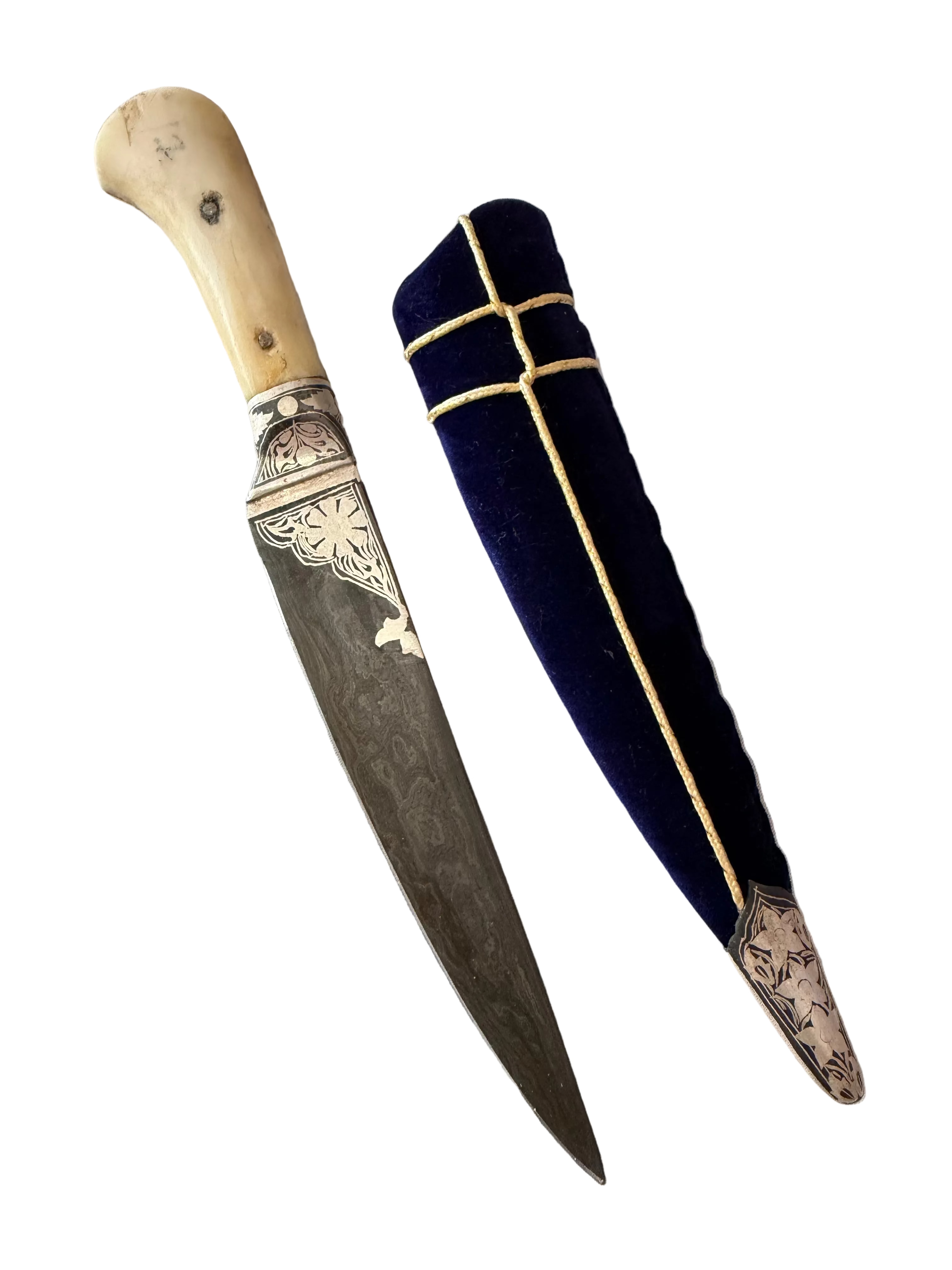 10" Velvet Chandi Kirpan