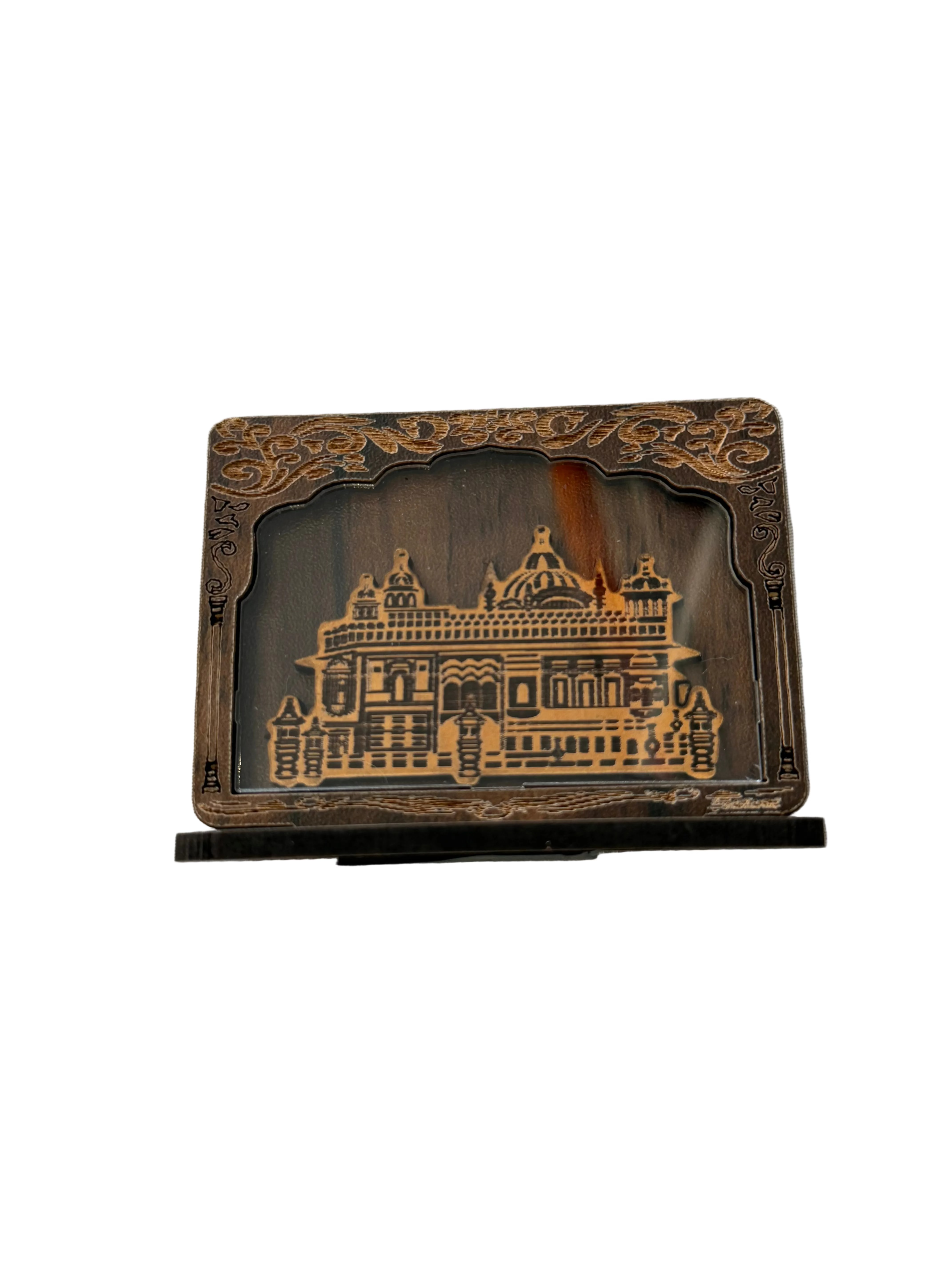 Wooden Darbar Sahib Decor Piece
