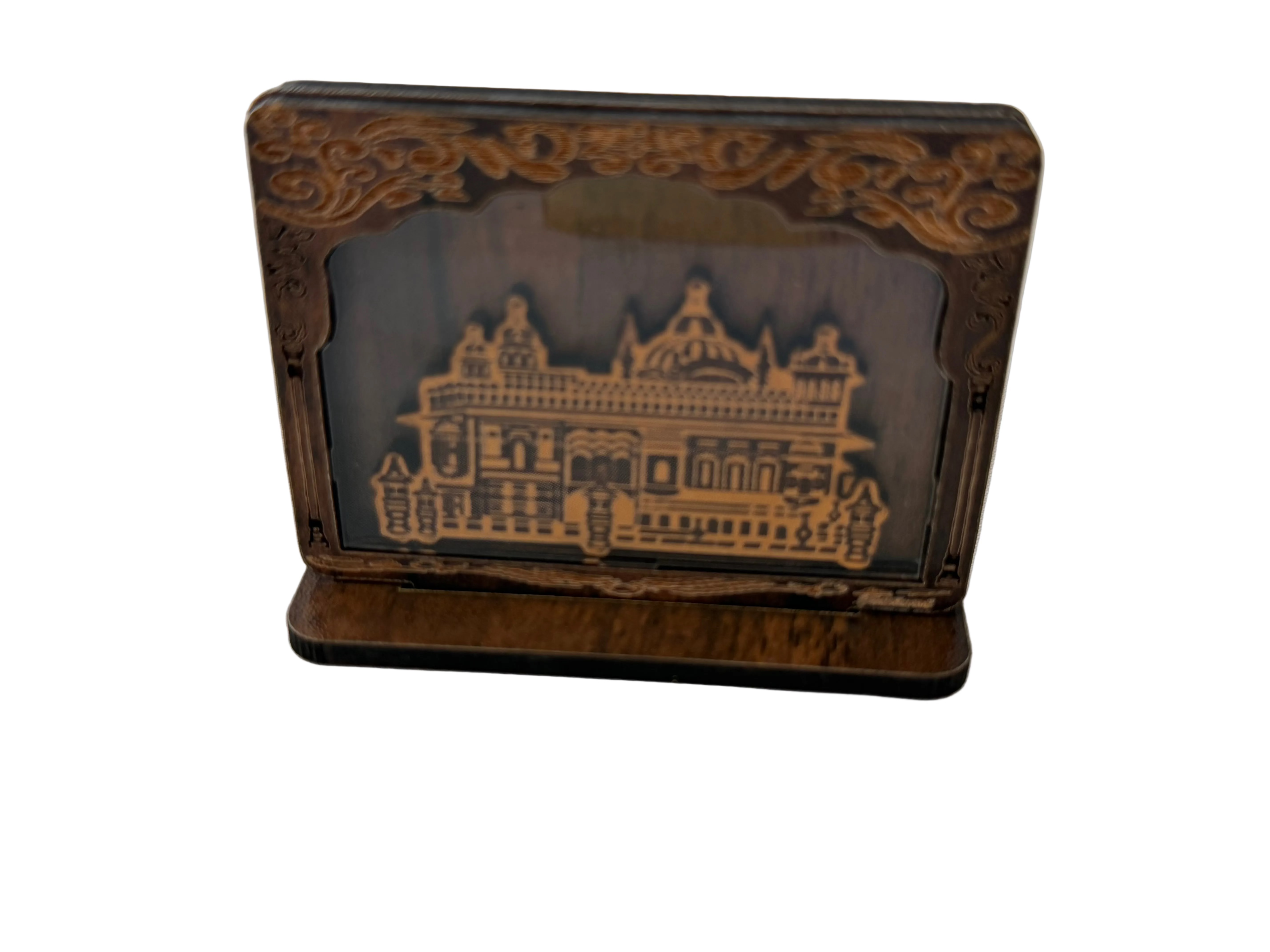 Wooden Darbar Sahib Decor Piece