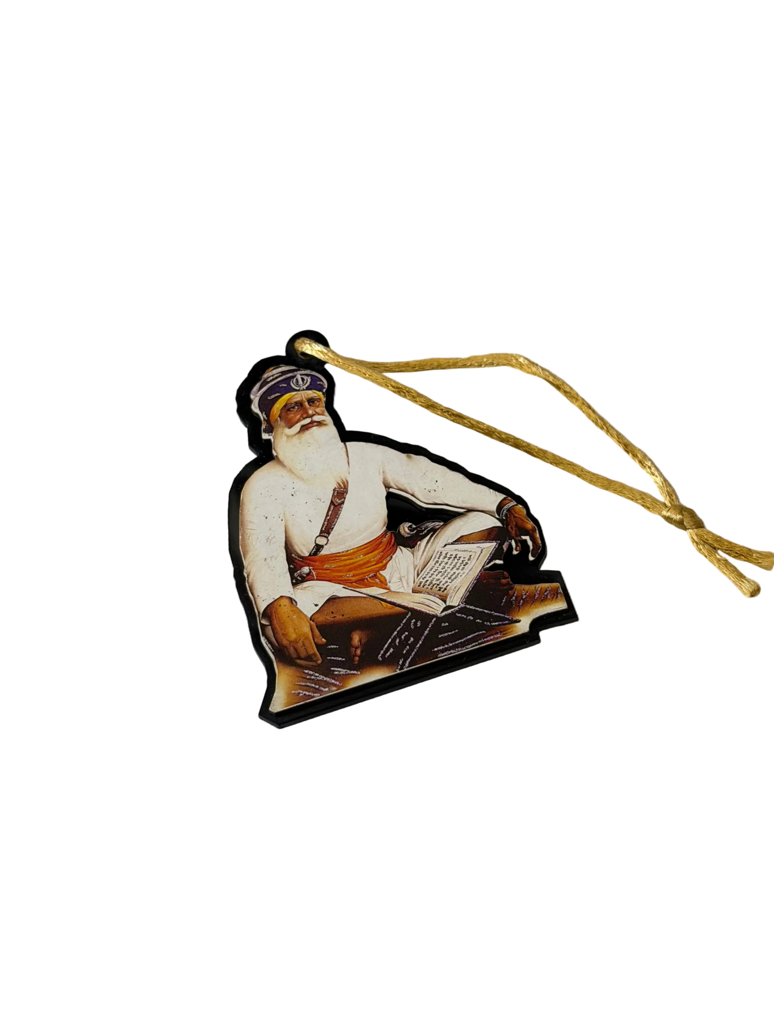 Baba Deep Singh  Car Hanging Ornament