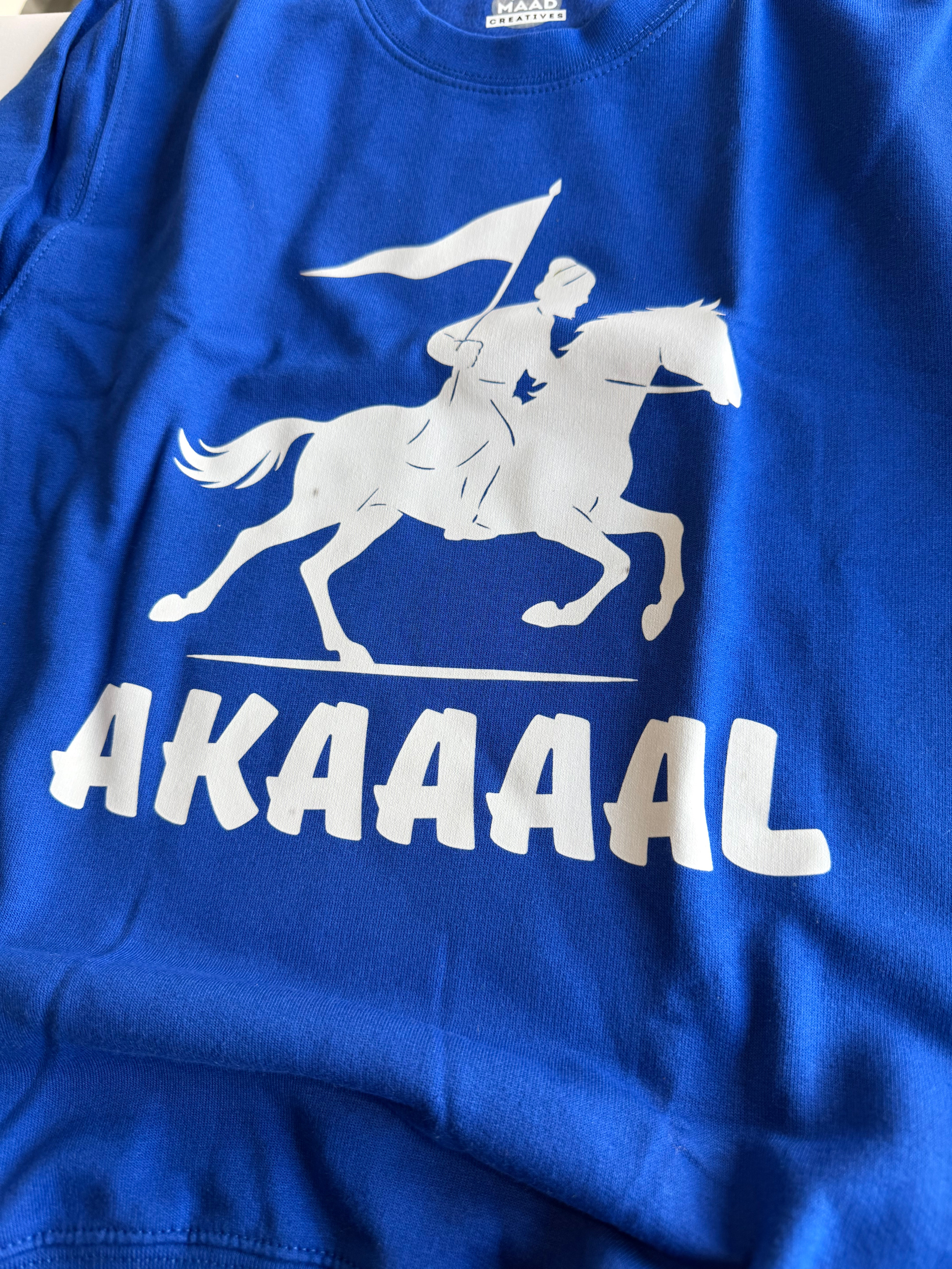 Blue Akaal Sweatshirts