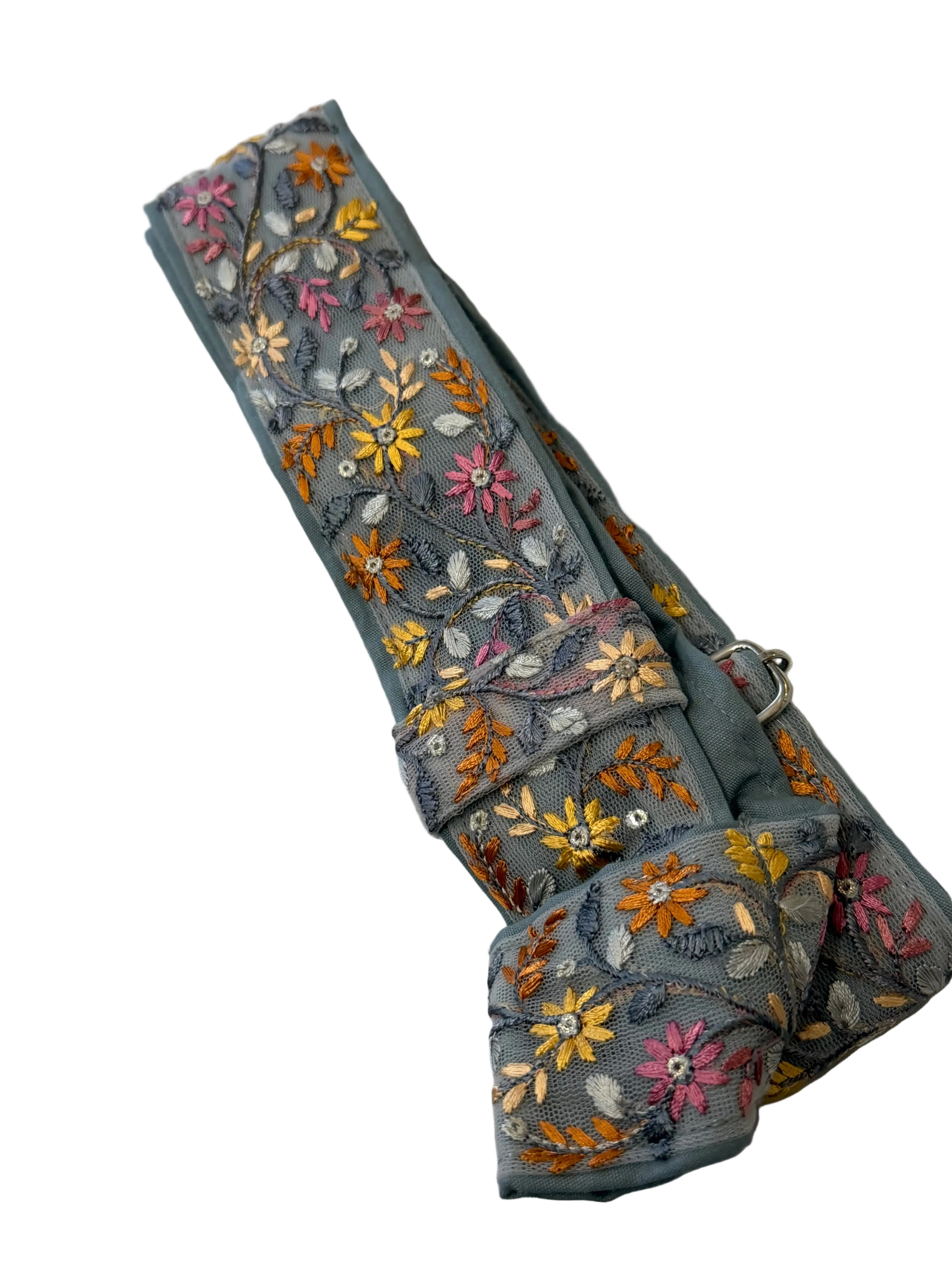 Grey Floral Gatra