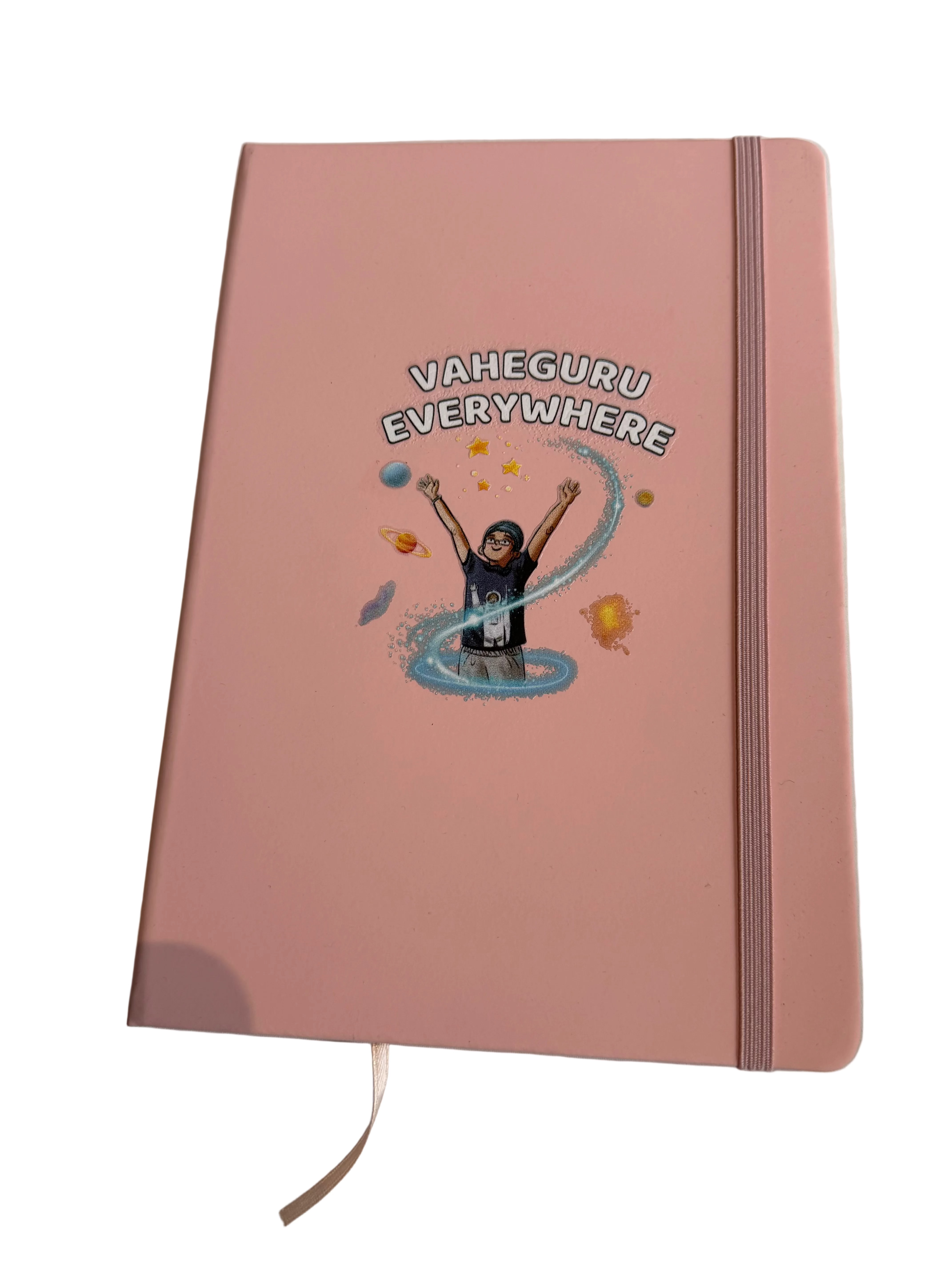 Vaheguru Everywhere Pink Diary