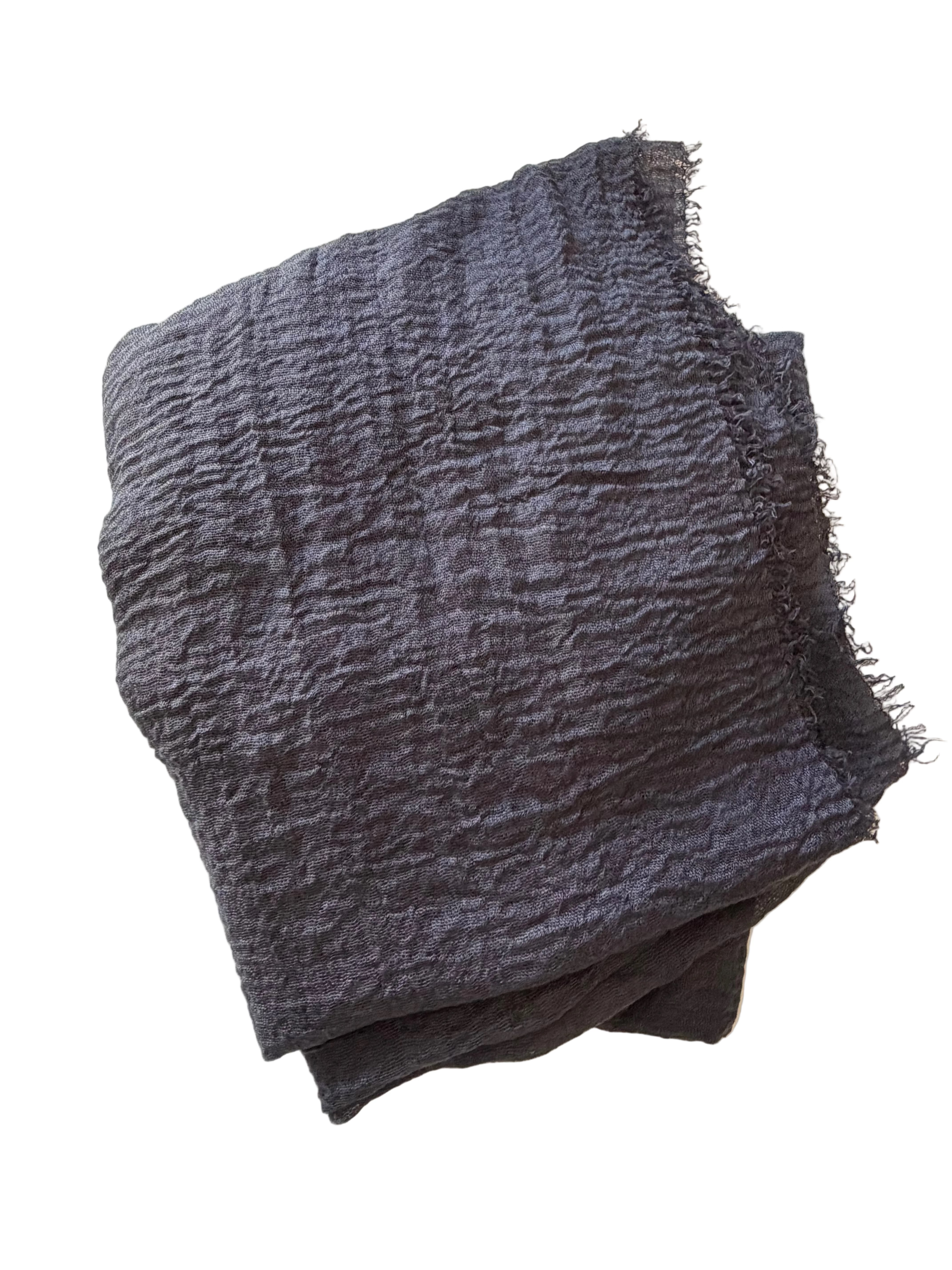 Charcoal Grey Chunni