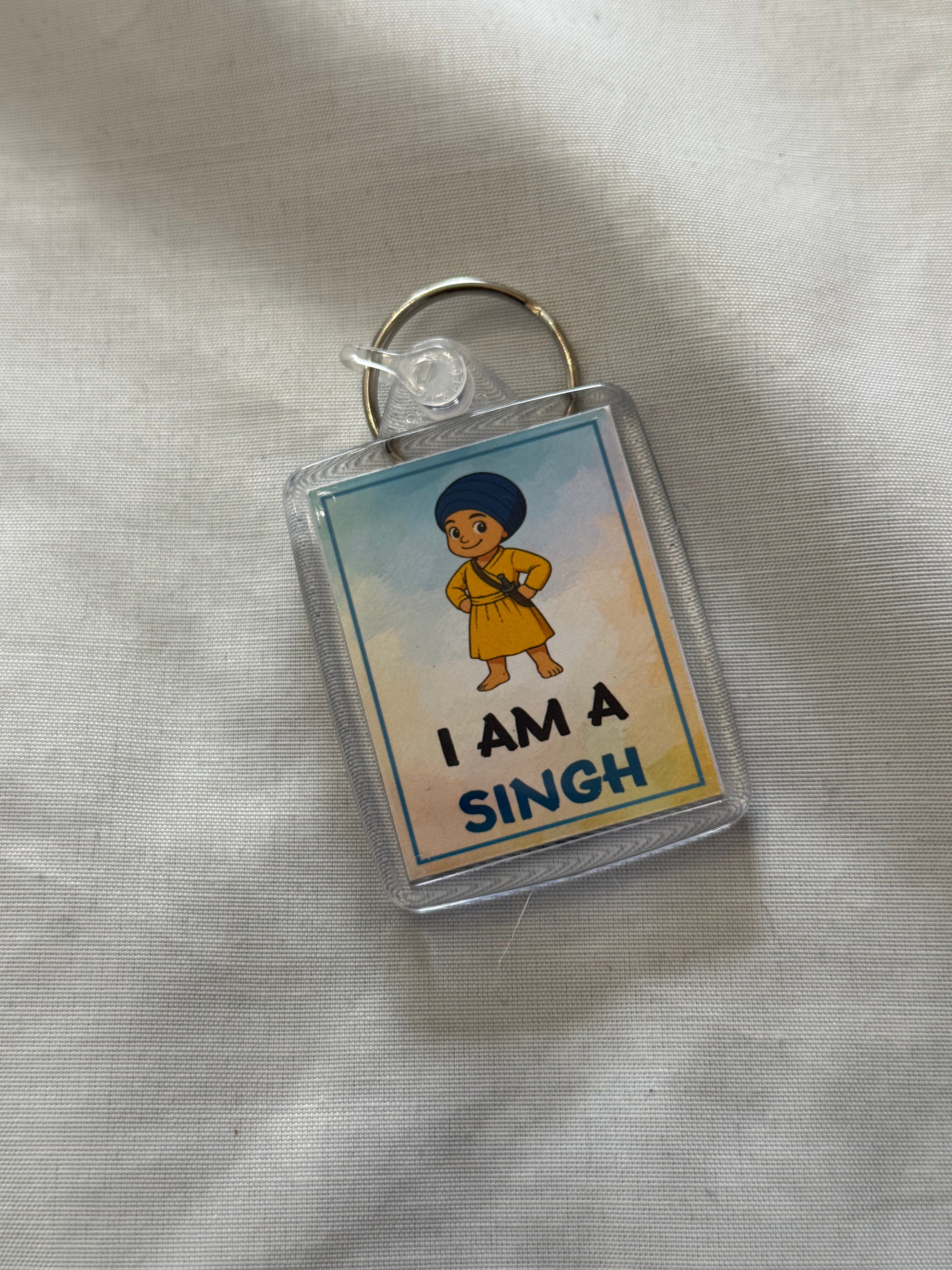 I am singh keyring