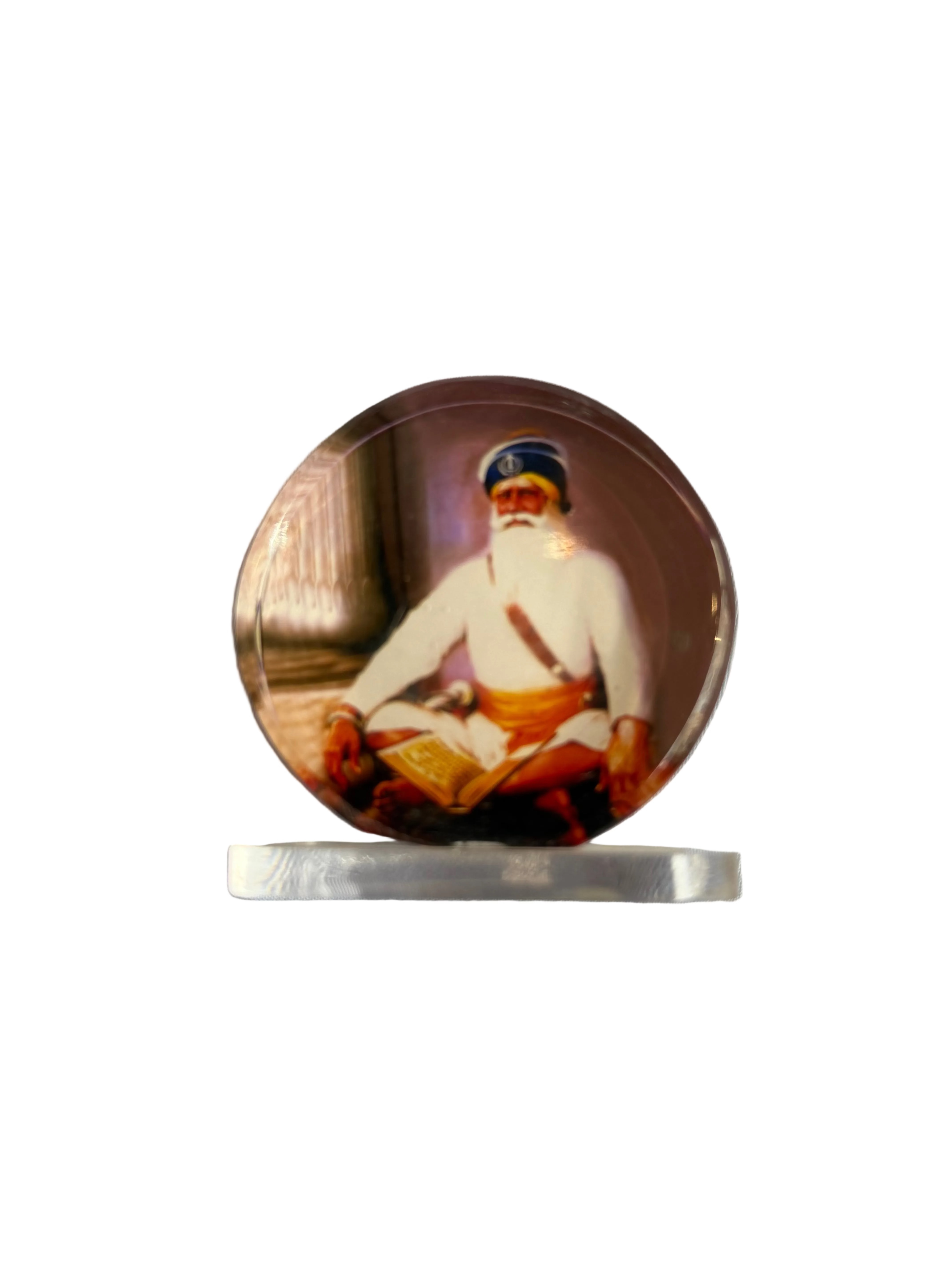 Baba Deep Singh Car Dashboard Model
