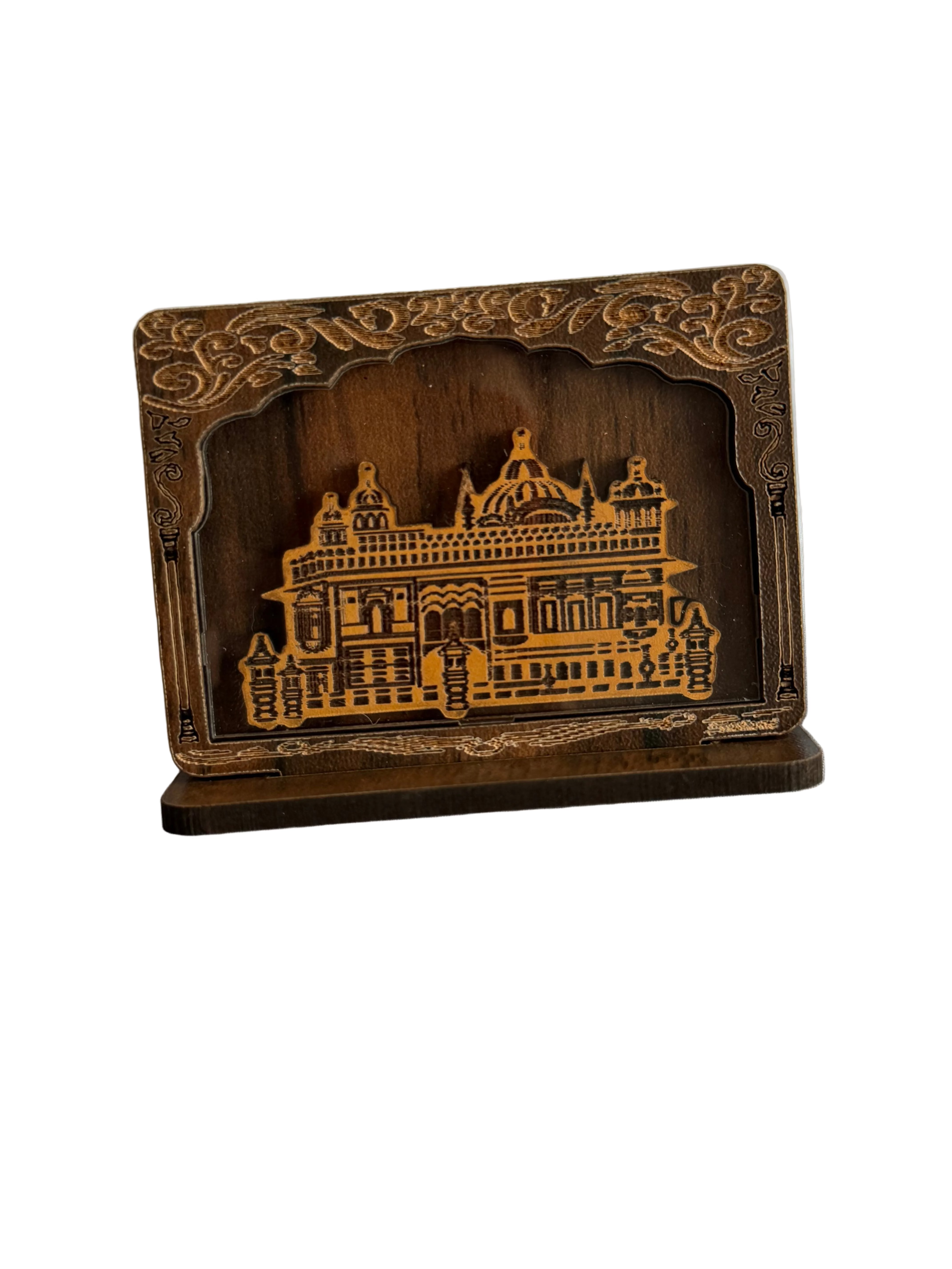 Darbar Sahib Wooden Dashboard Piece