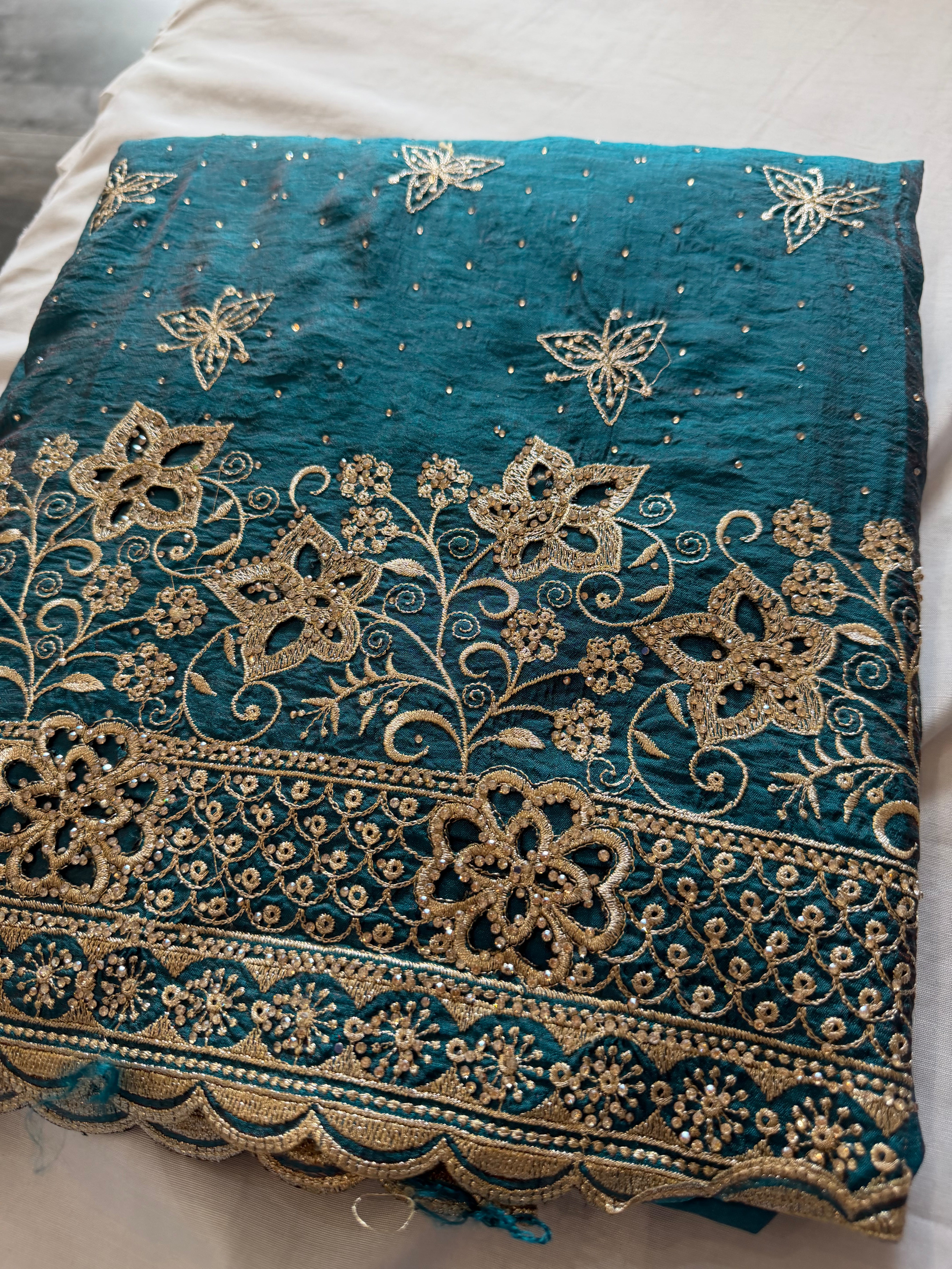 Green Gold Kauai Unstitched suits
