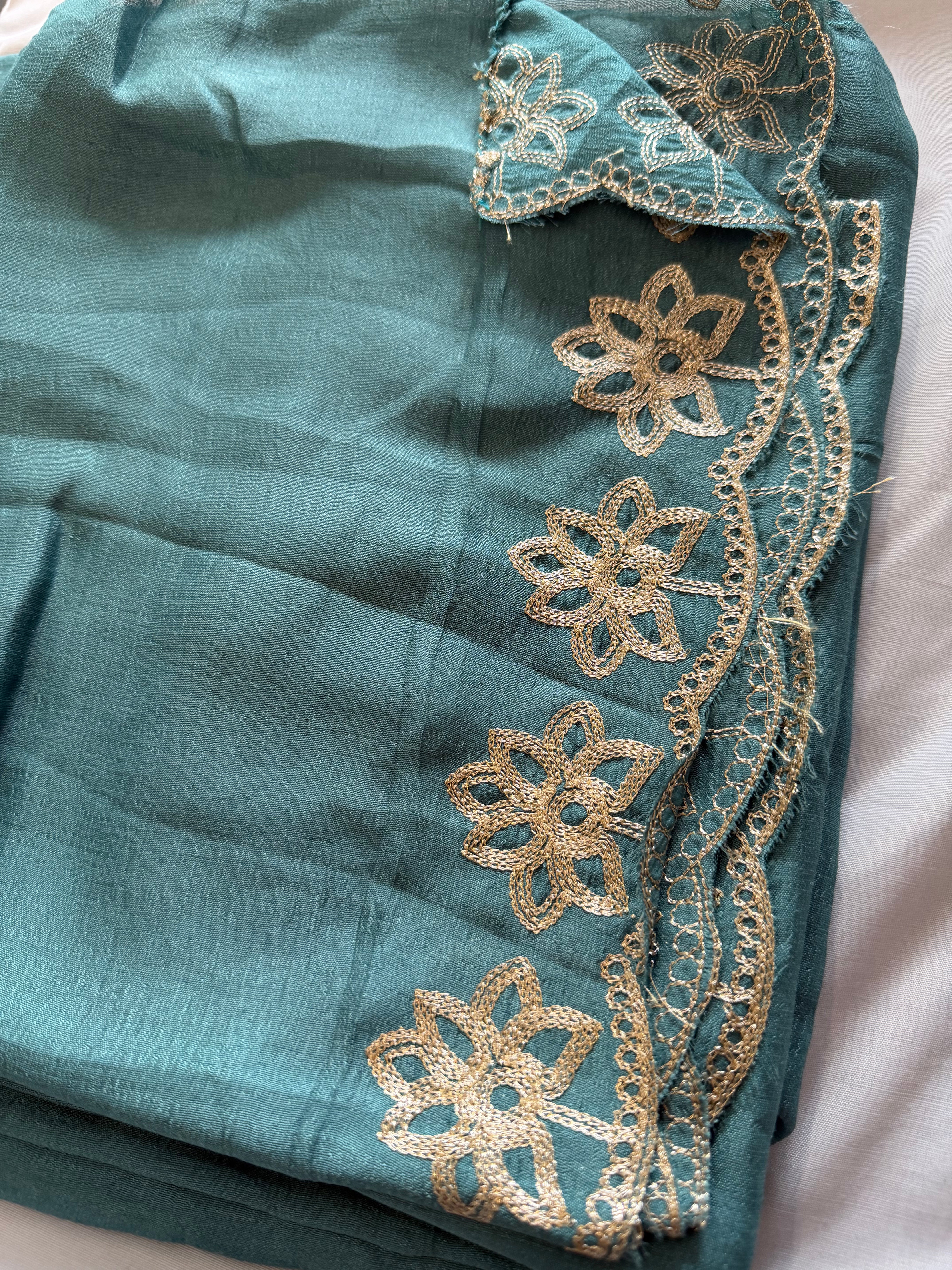 Green Gold Kauai Unstitched suits