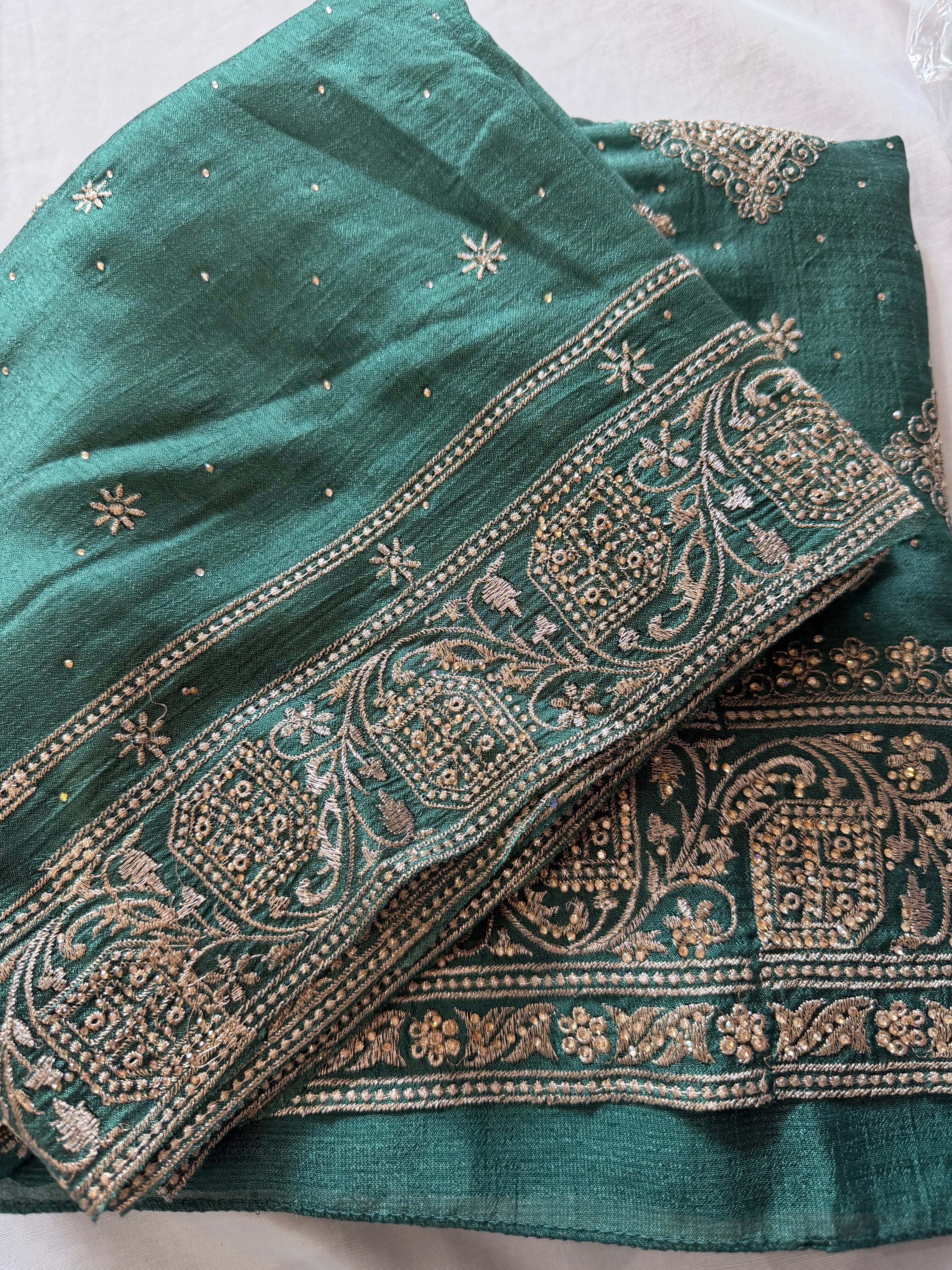 Green Unstitched Suit