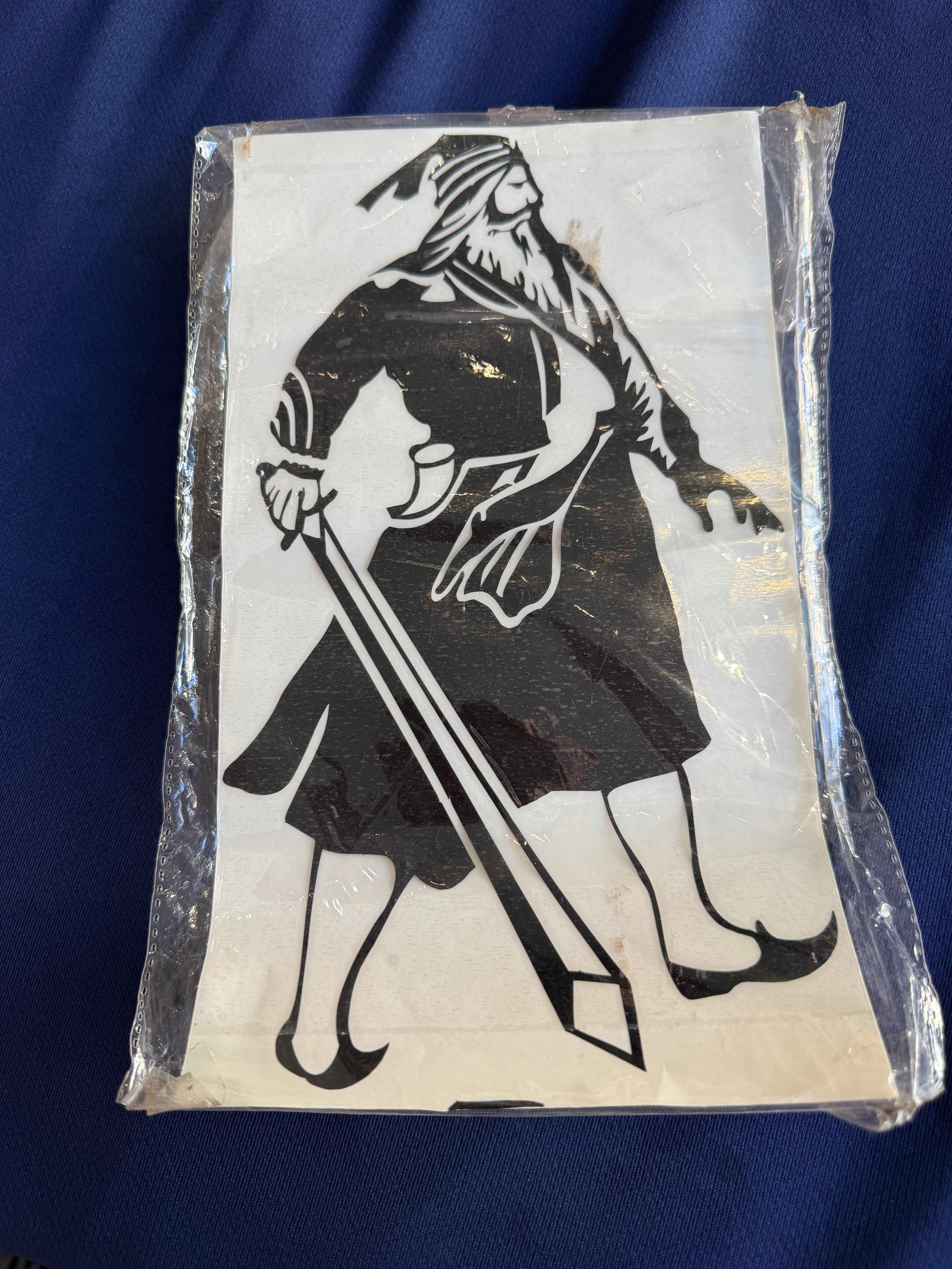 VAN STICKER - Baba Deep Singh Ji