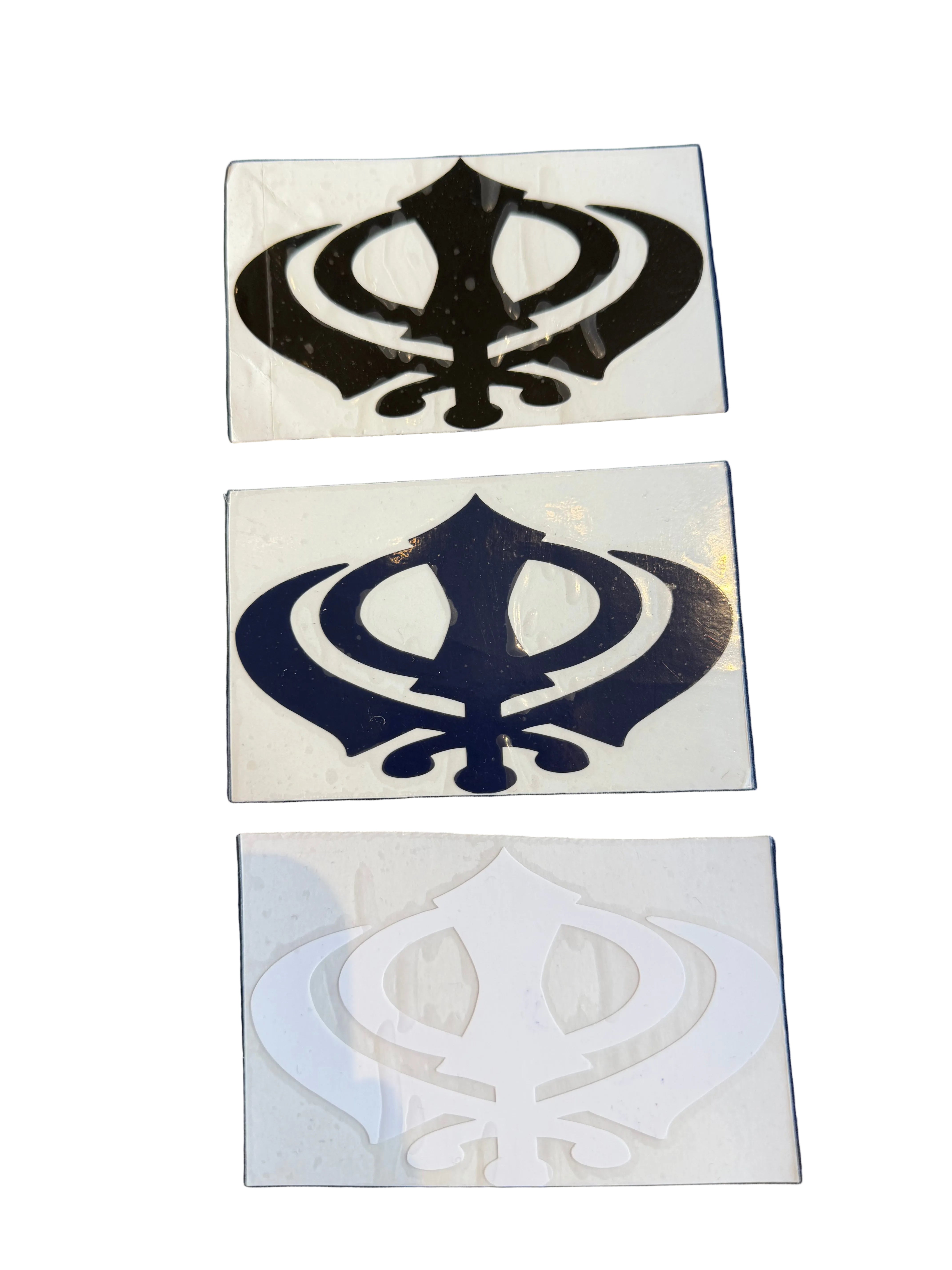 Khanda Car sticker
