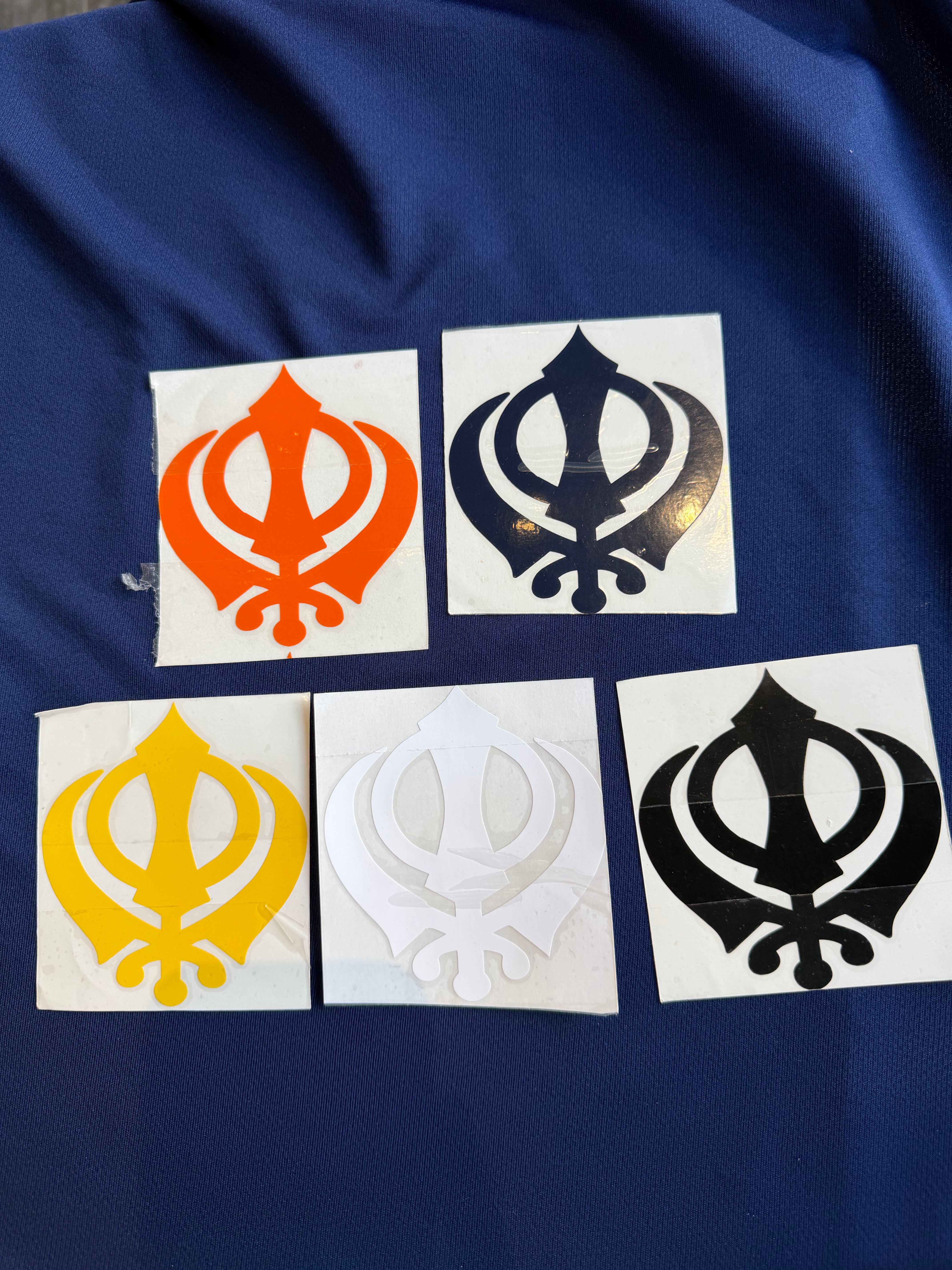 Car sticker - Khanda