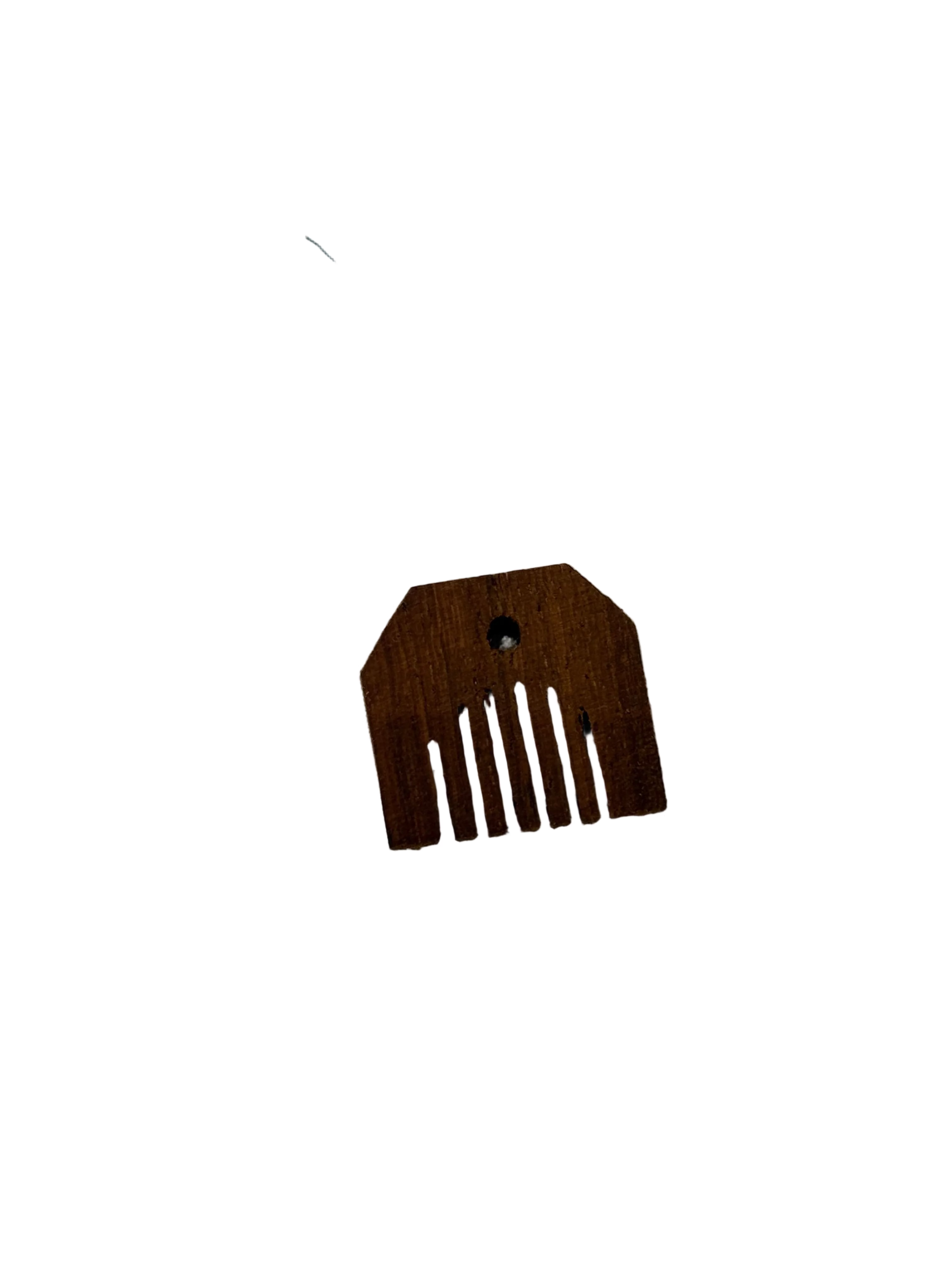 Tiny 2" Wooden Kanga