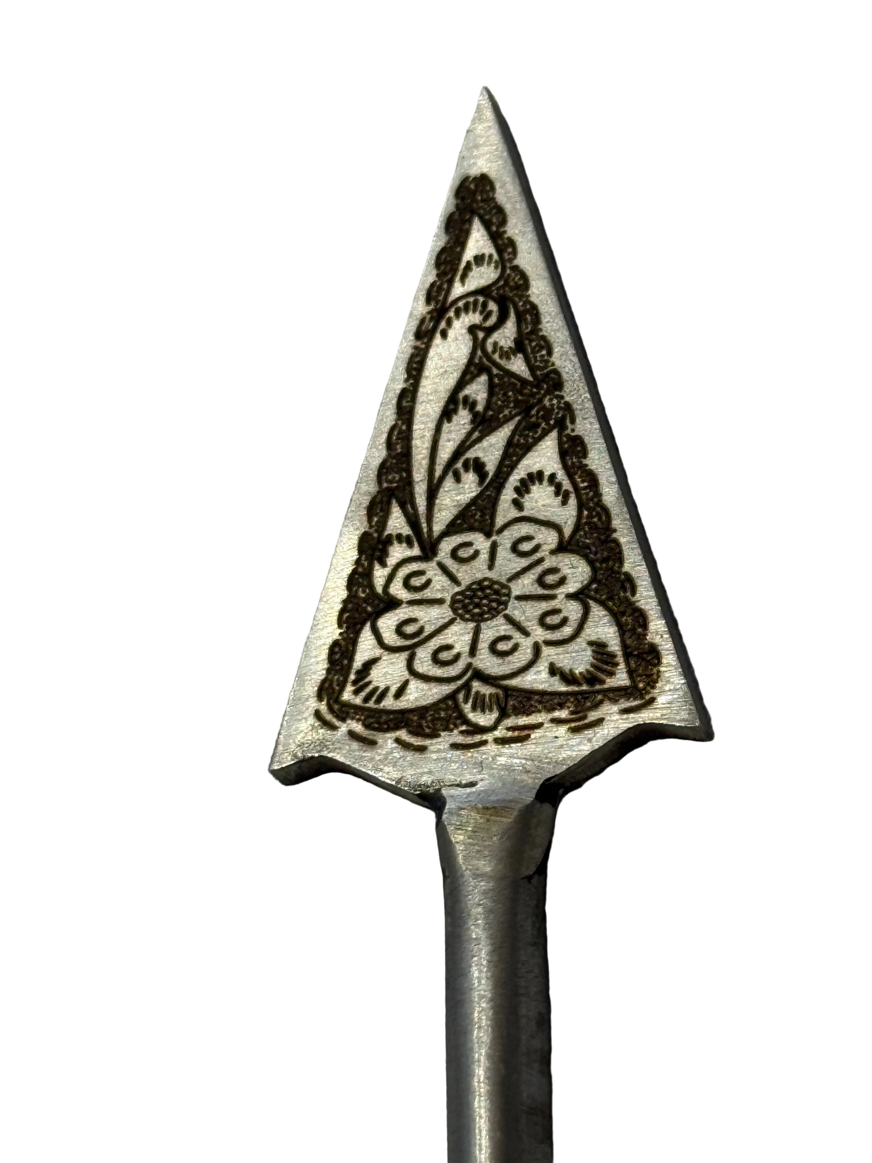 Engraved Teer Dumalla Shastar