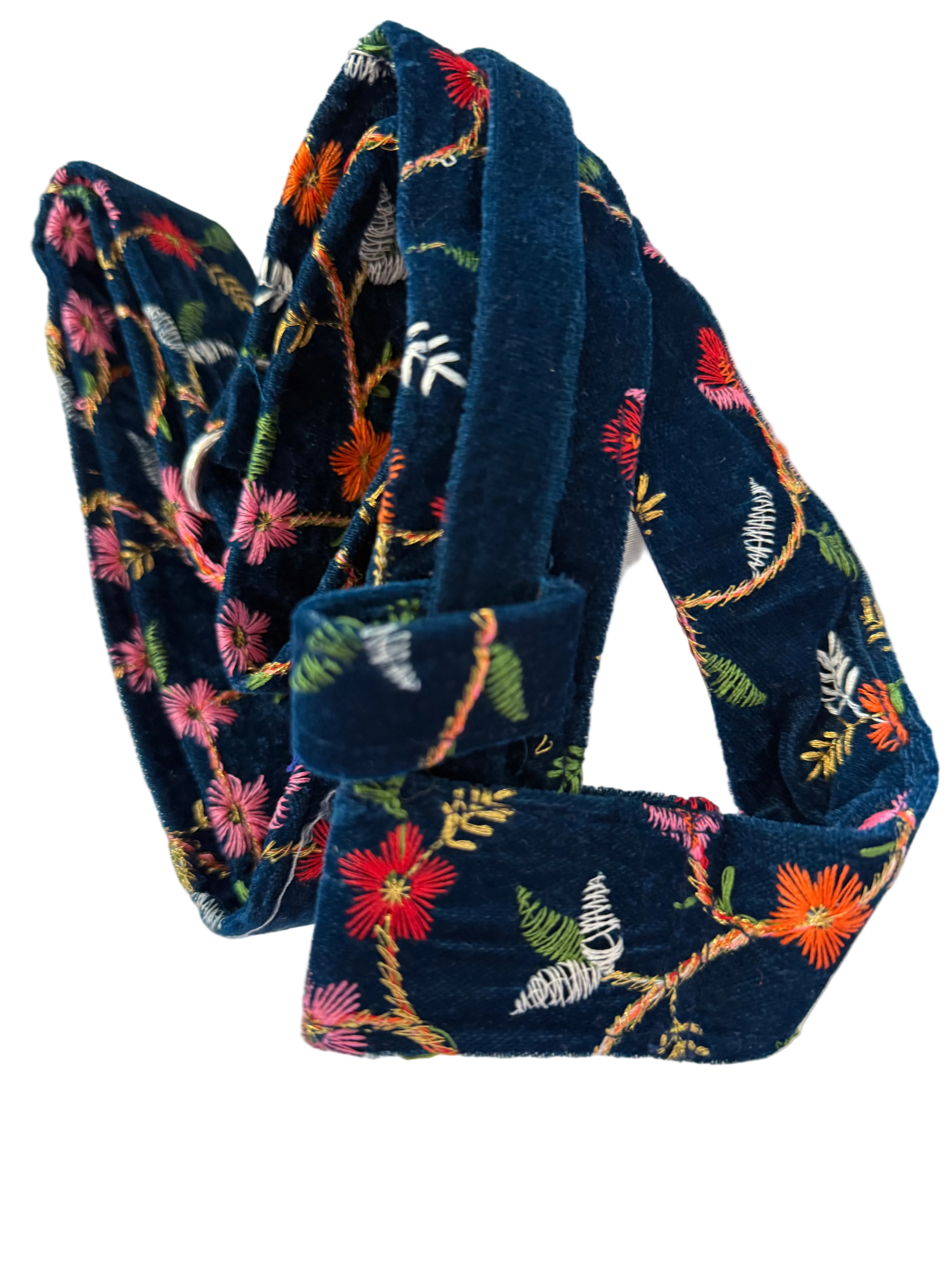 Green Velvet Gatra Floral