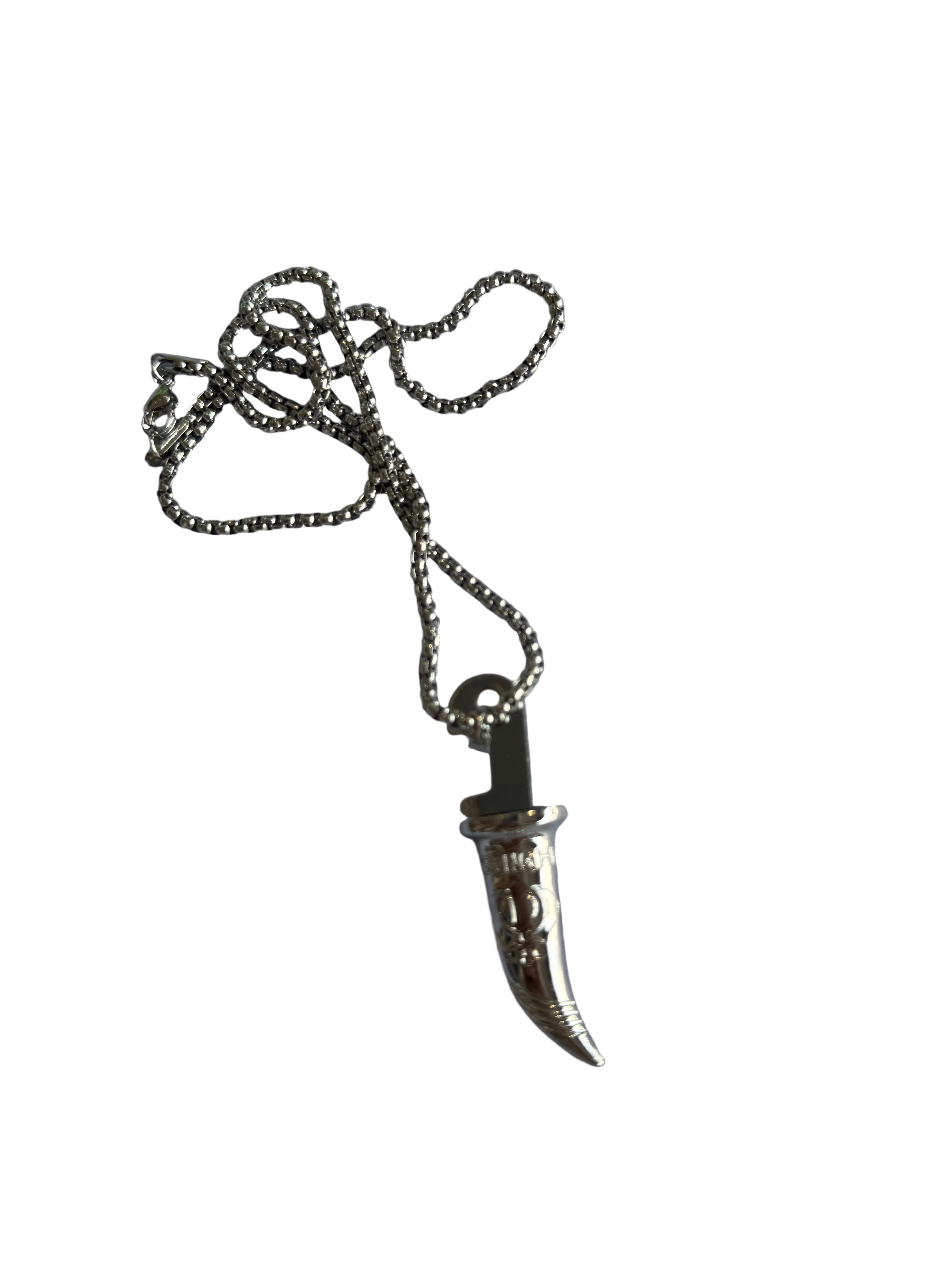 Silver Kirpan Necklace