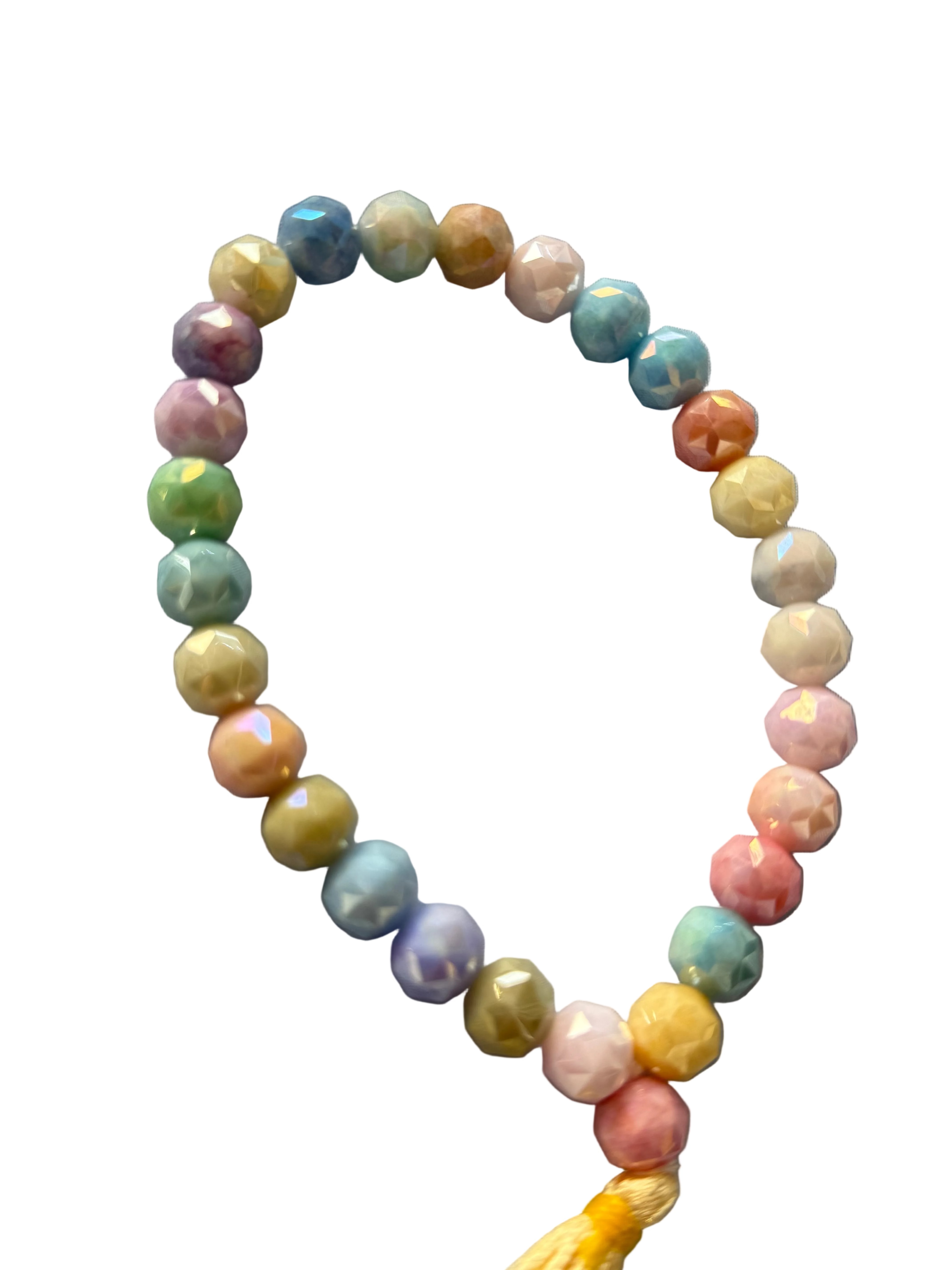 Multicoloured Bead Mala – 28 Beads