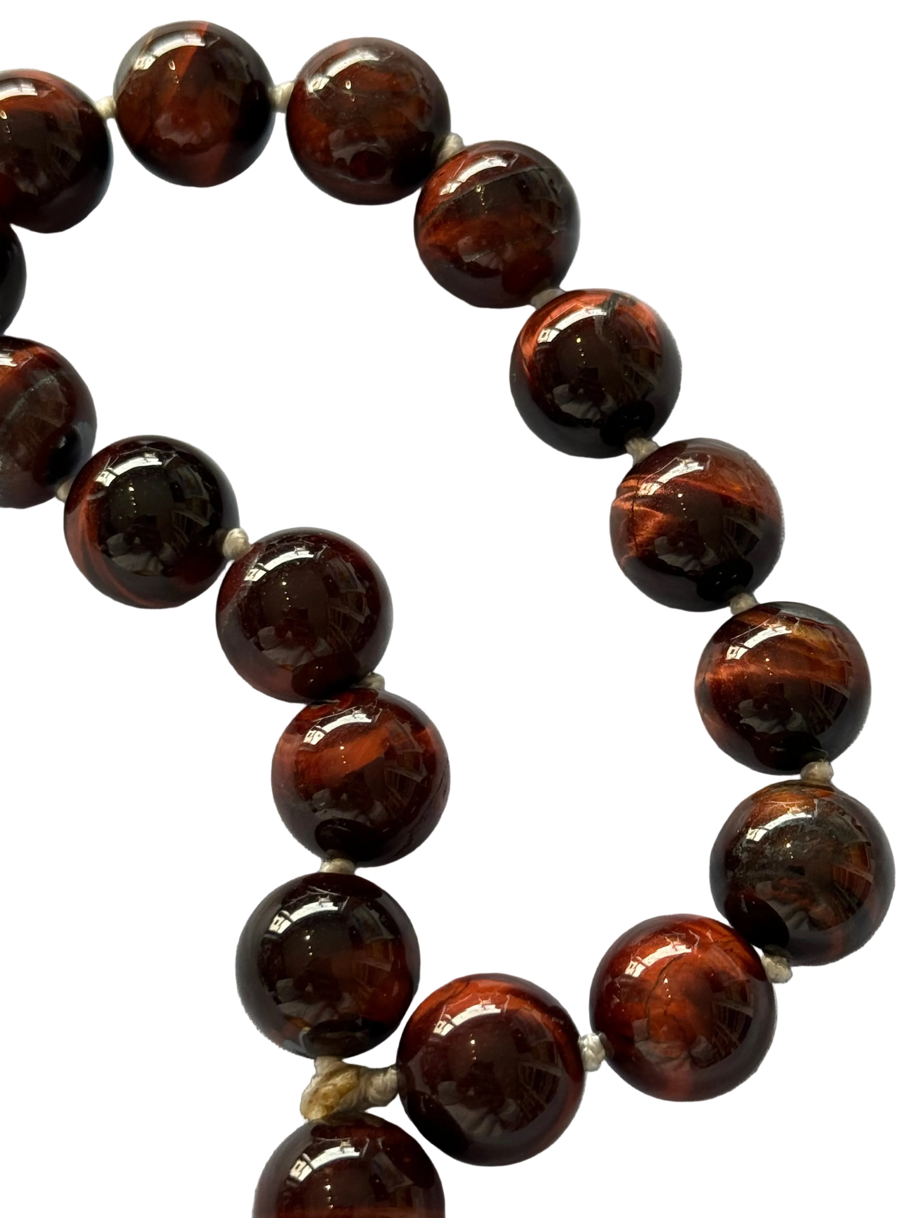 Tiger Eye Mala – 23 Beads (Medium Size)