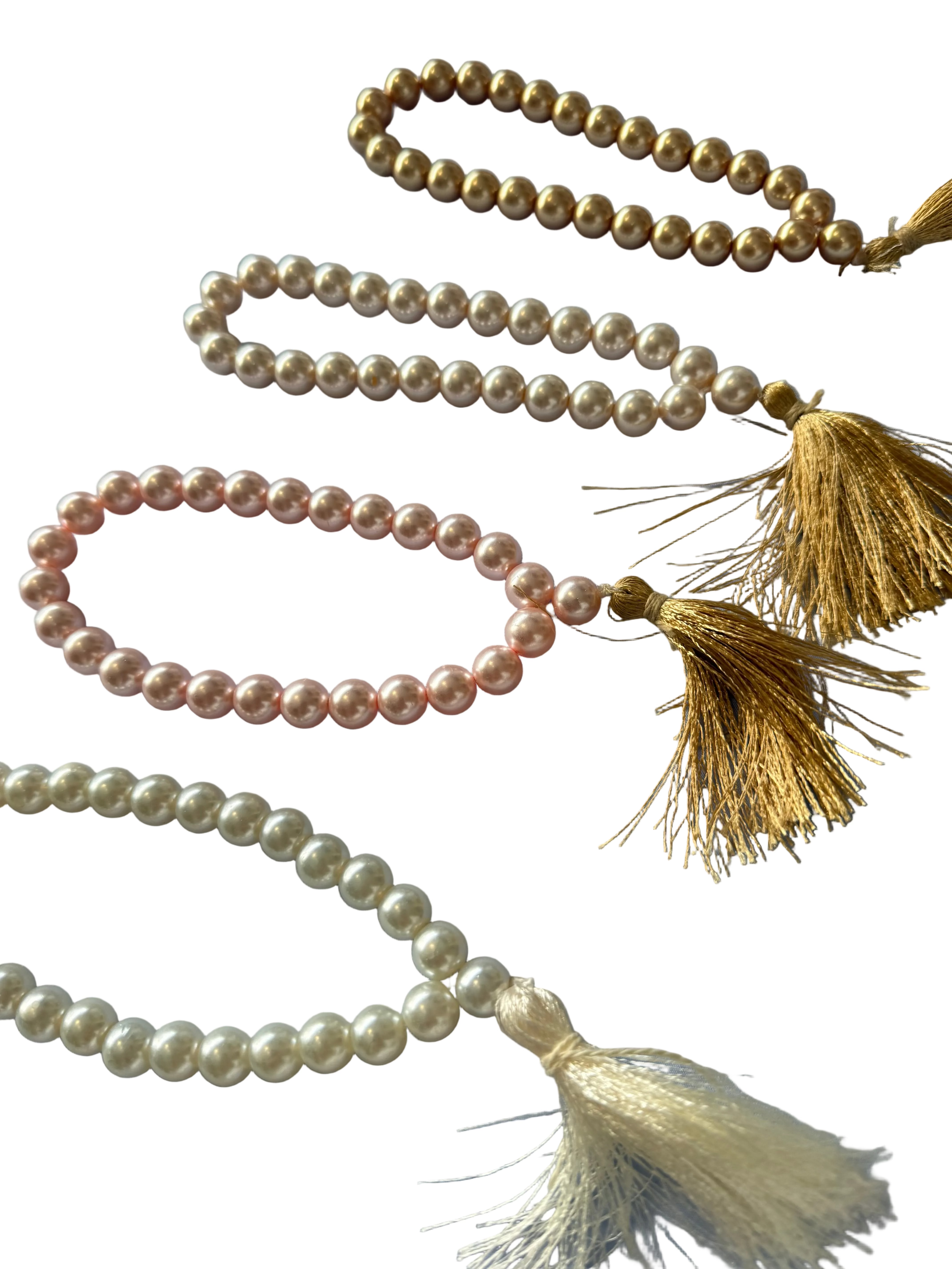 Pearl Bead Simran Mala – 4 Colours