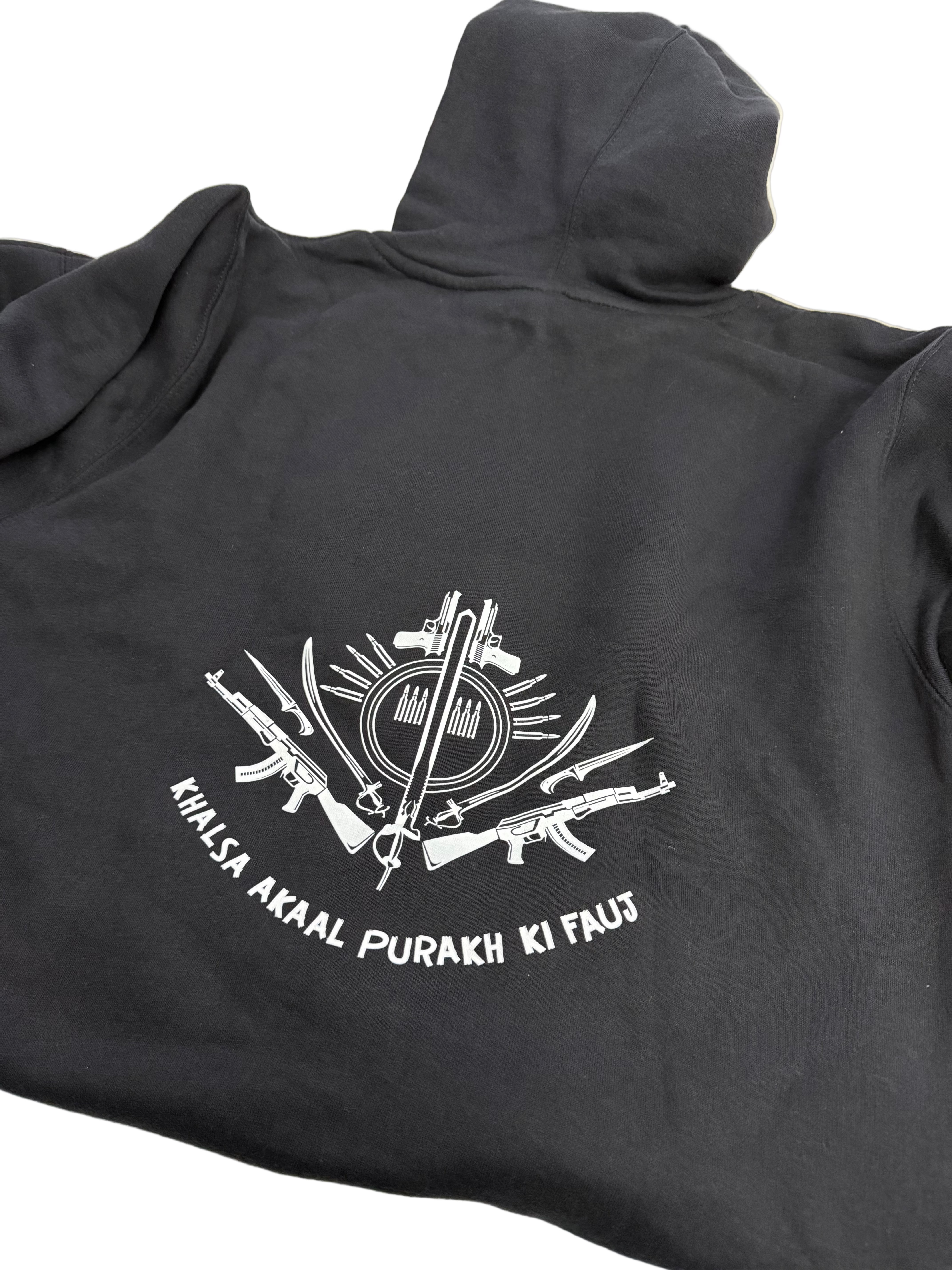 Singh Navy Blue Hoodie