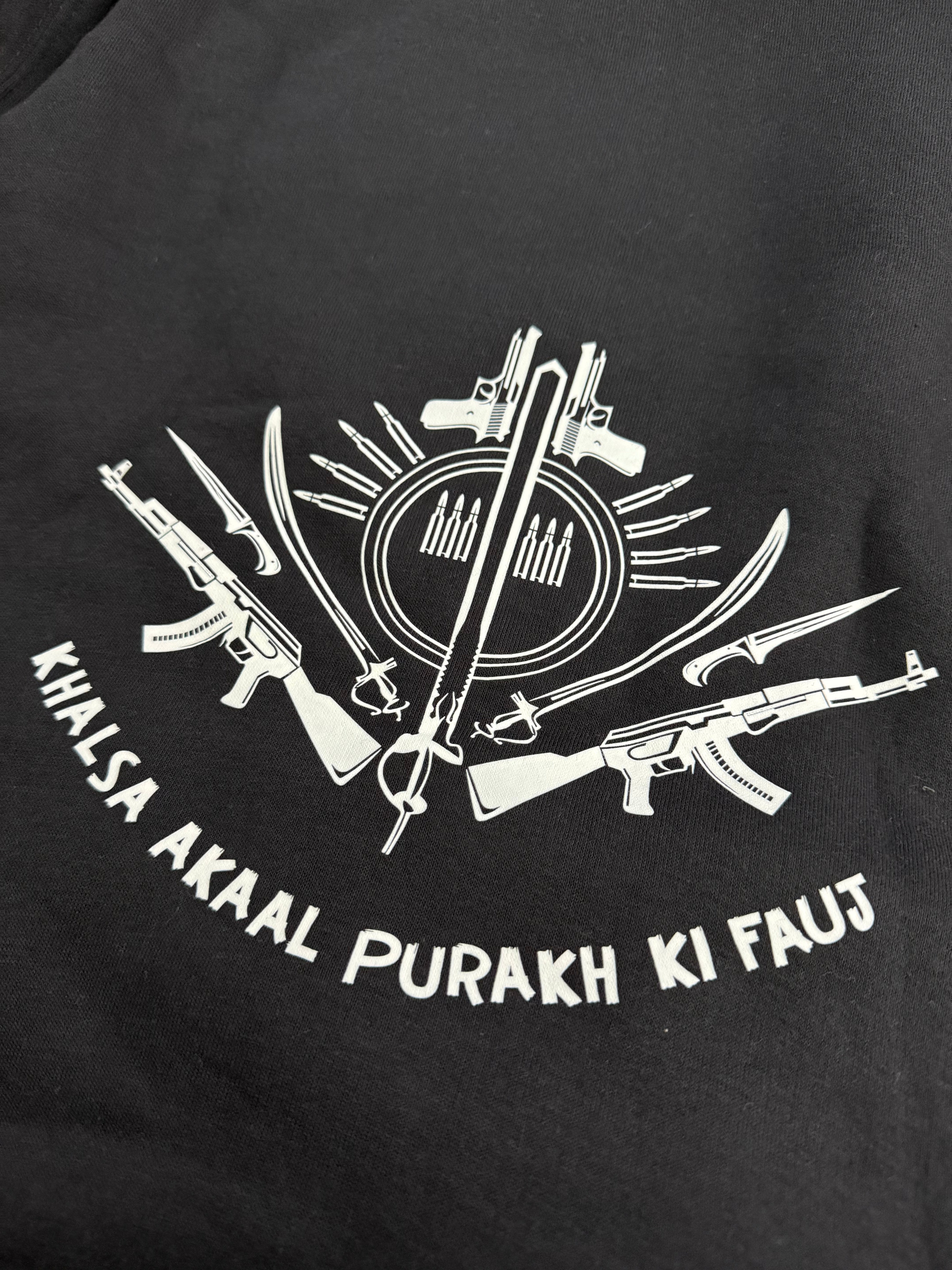 Singh Navy Blue Hoodie