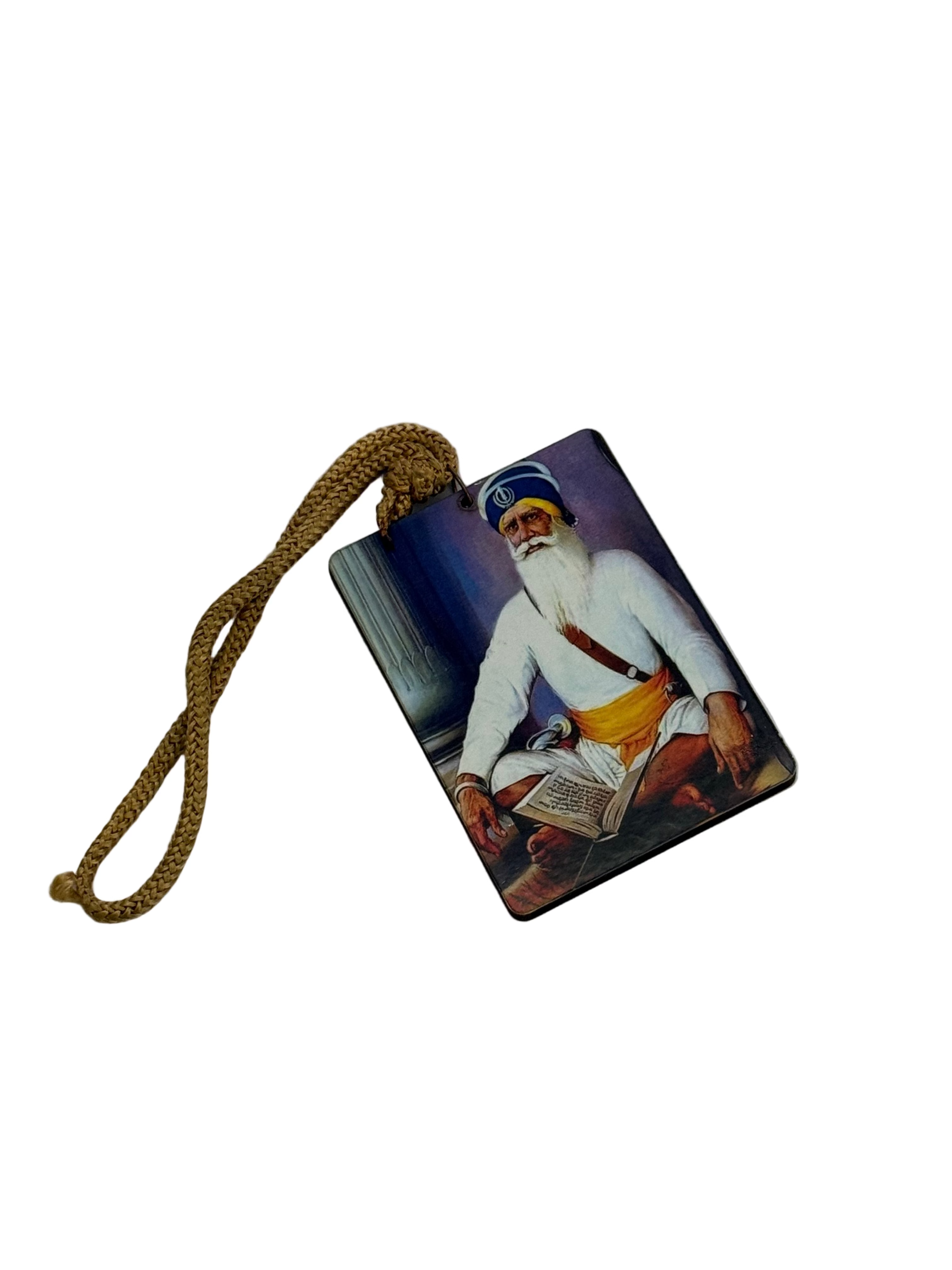 Baba Deep Singh Ji – Mirror Hanging Ornament