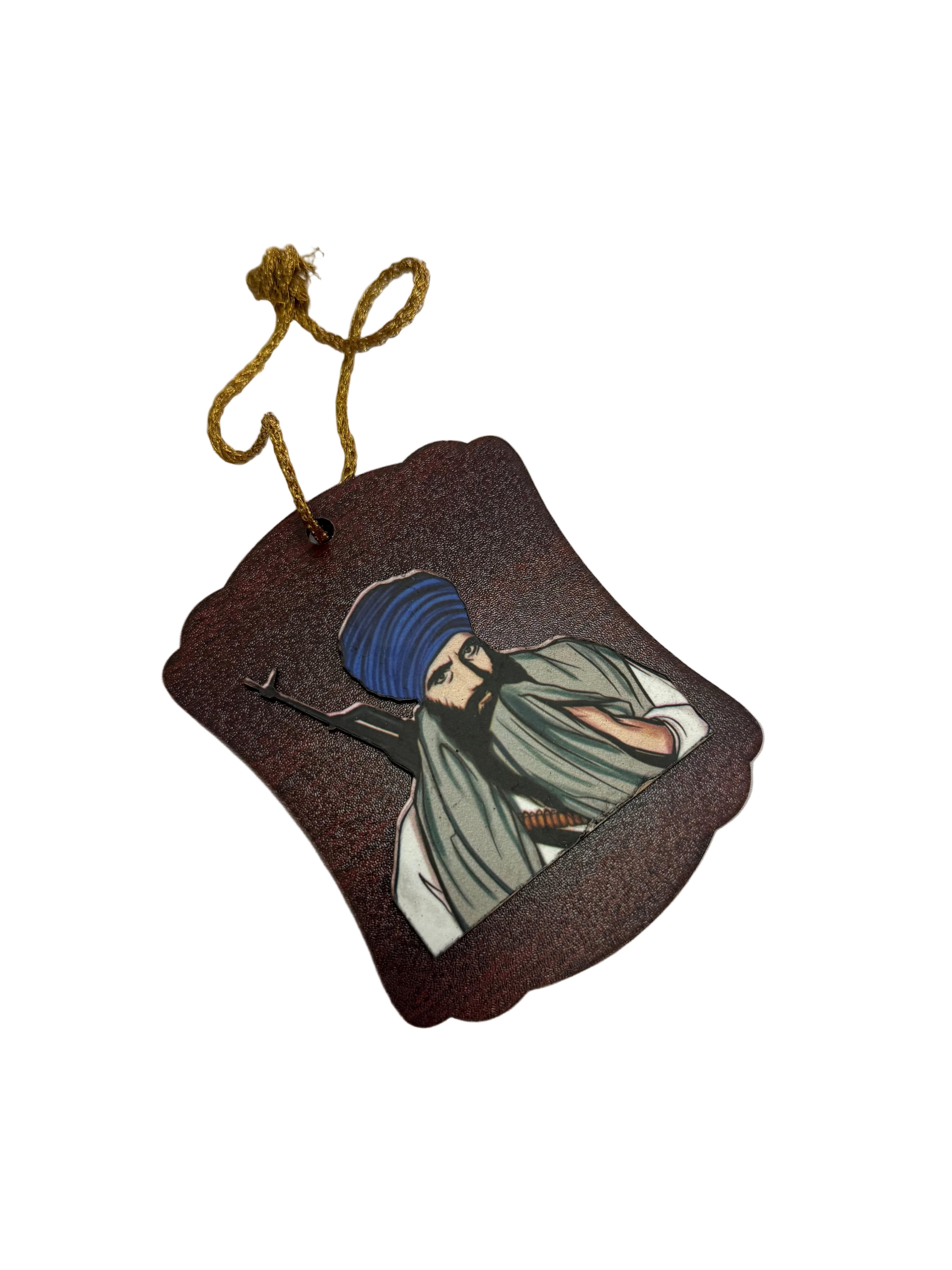 Sant Jarnail Singh Bhindranwale Ji – Mirror Hanging Ornament