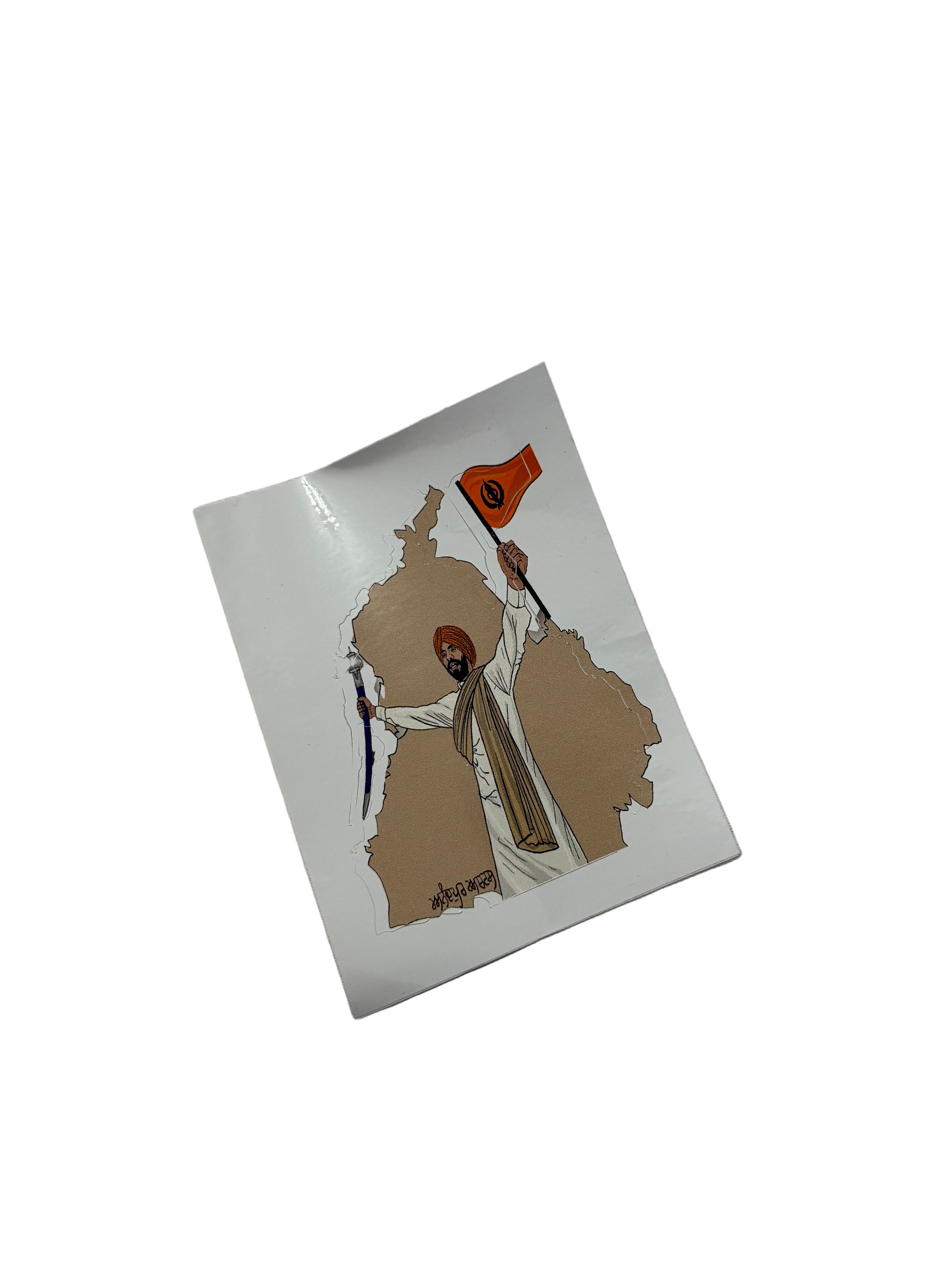 Deep Sidhu Cut-Out Sticker