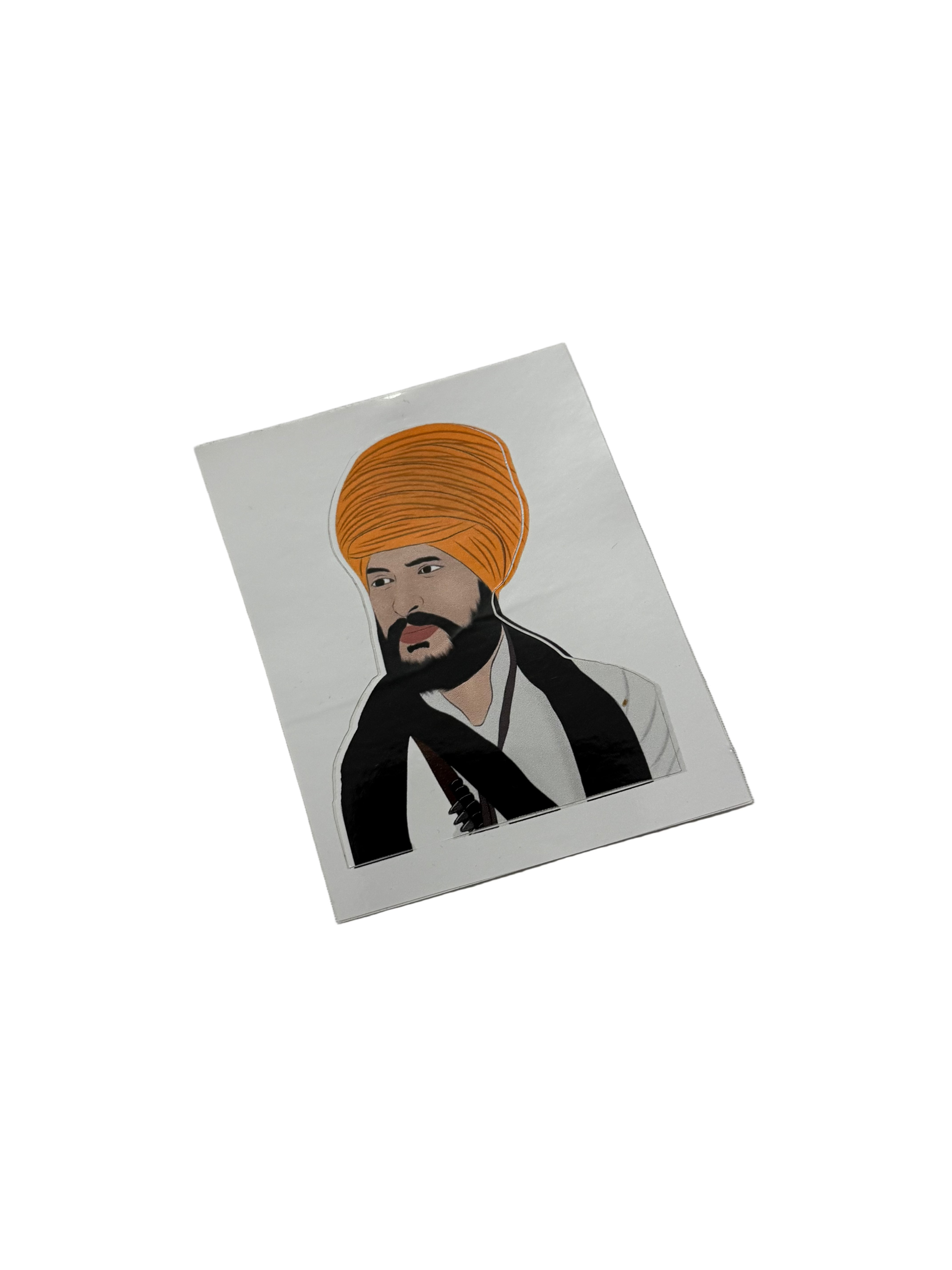 Shaheed Bhai Sukhdev Singh Babbar Cut-Out Sticker
