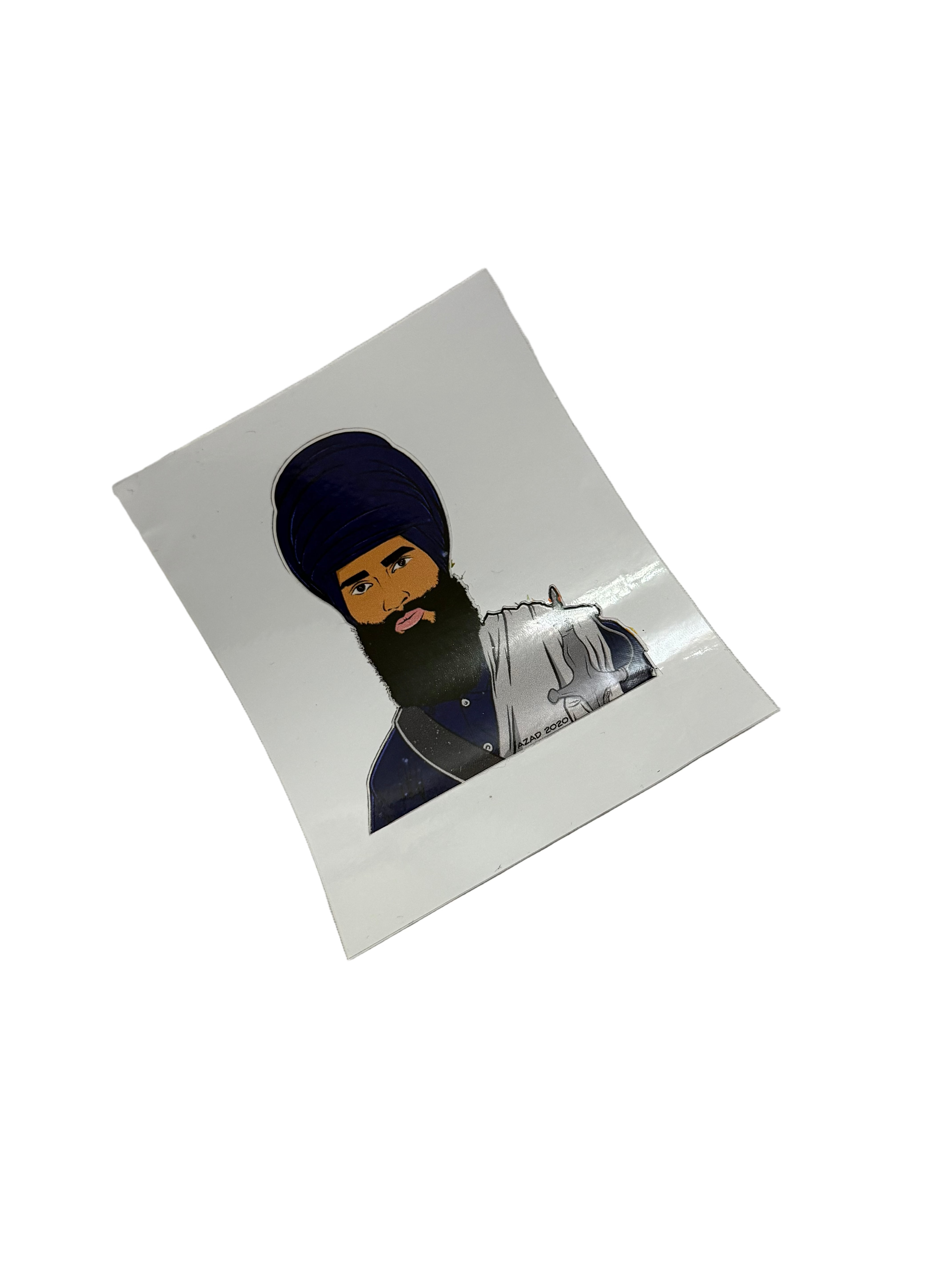 Shaheed Bhai Anokh Singh Babbar Cut-Out Sticker