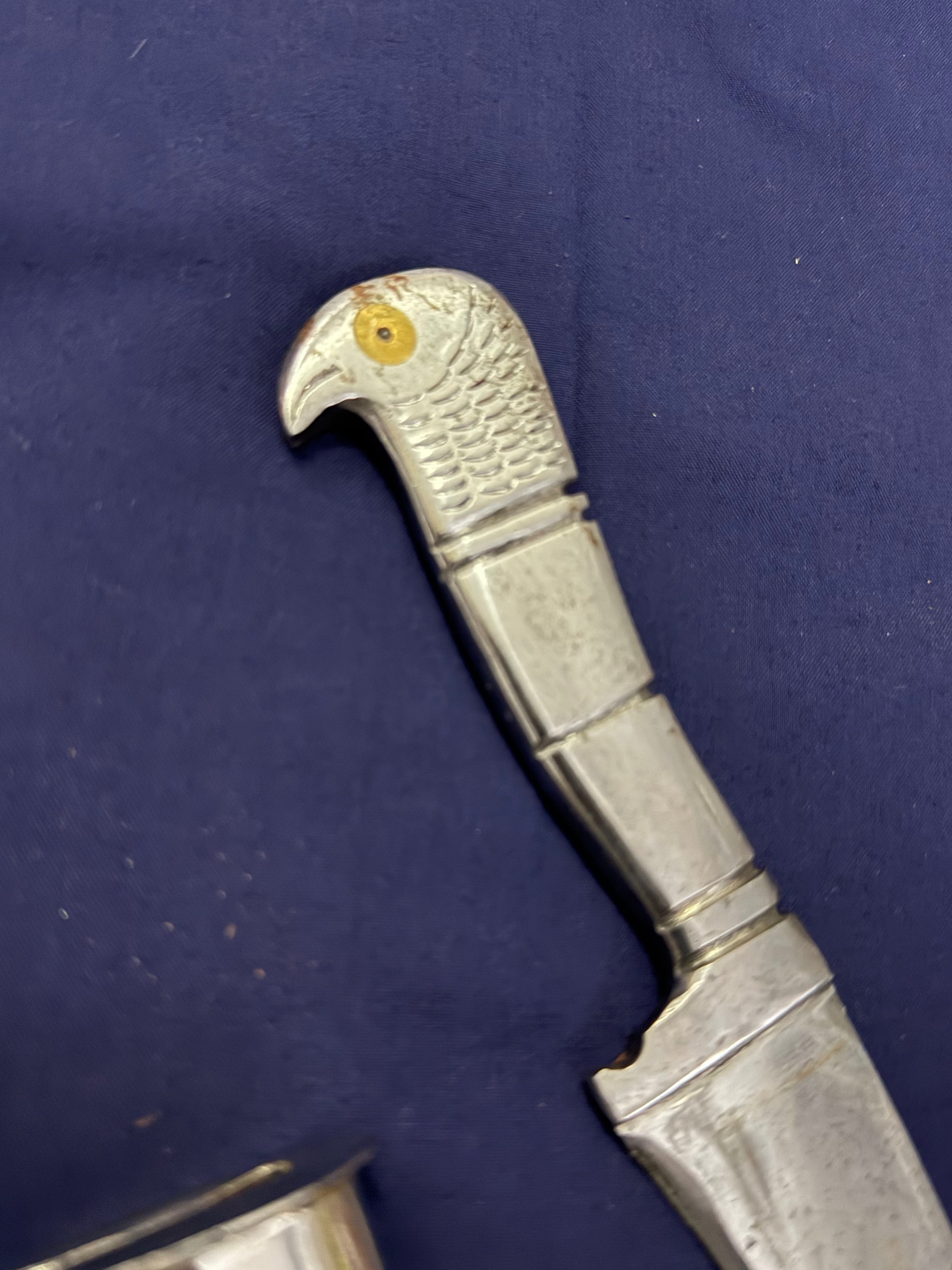 Peacock handle 10" Taksali Kirpan