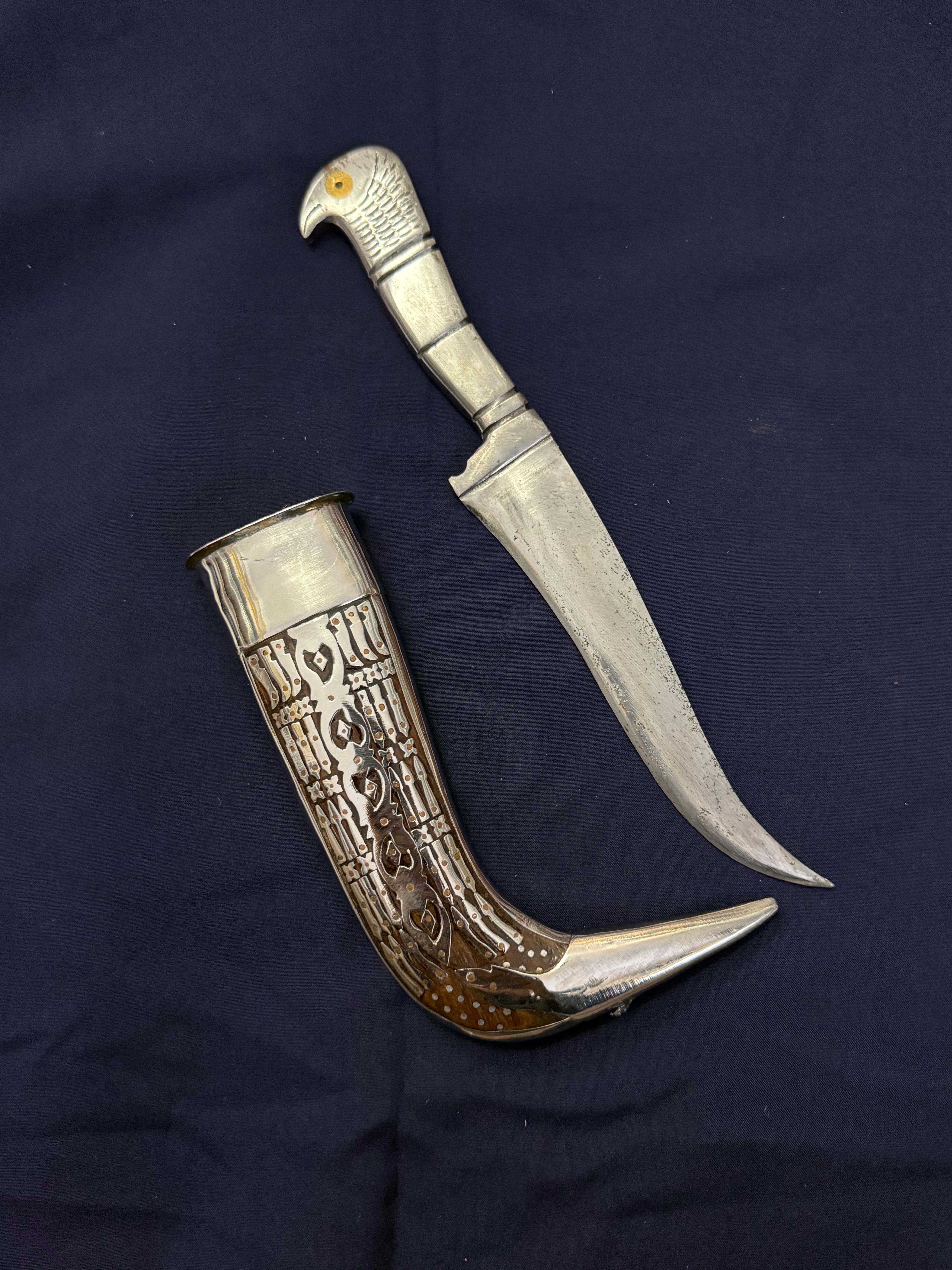 Peacock handle 10" Taksali Kirpan