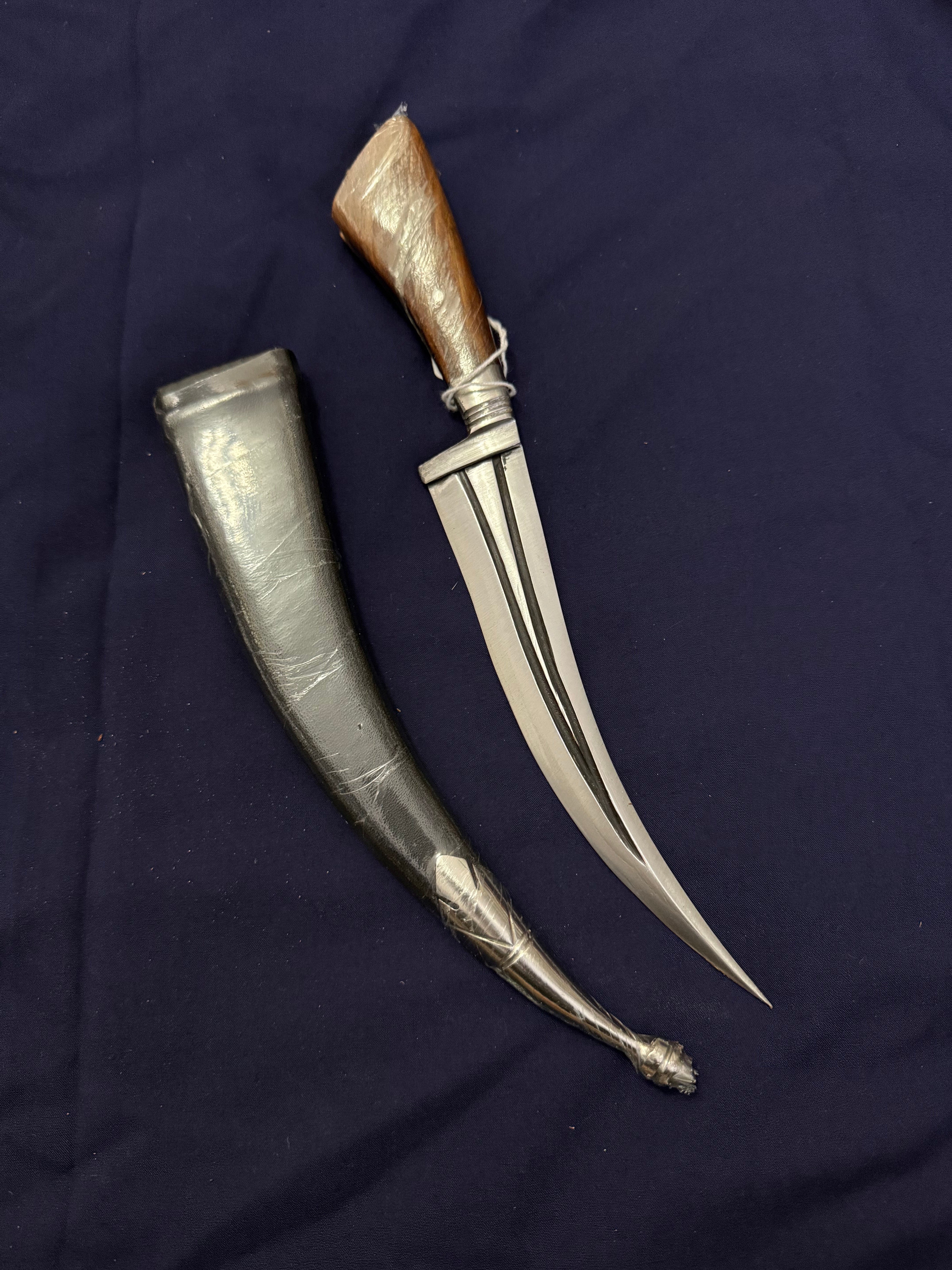 13" Curved Kirpan (black)