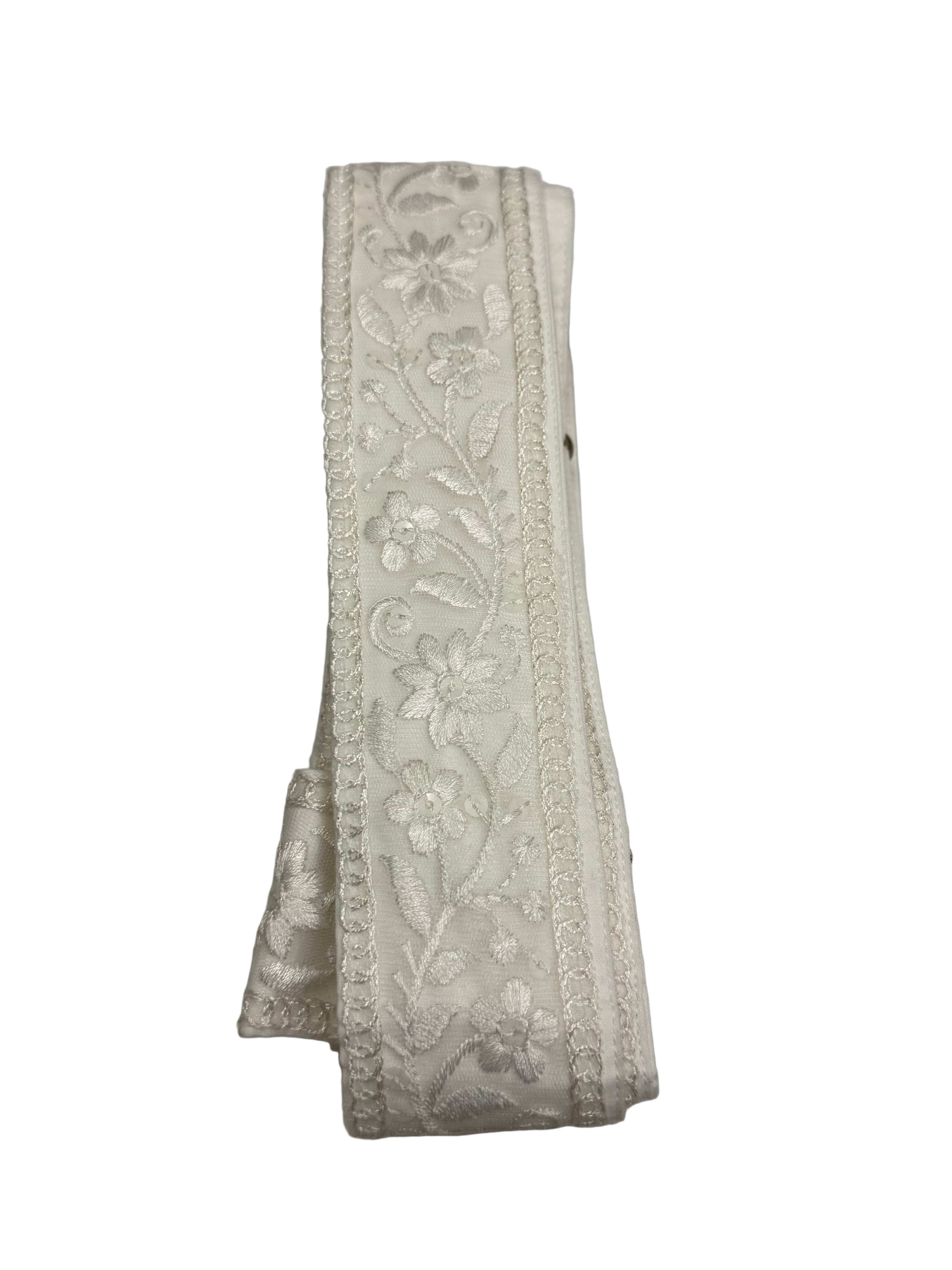White Net Design Gatra 2inch