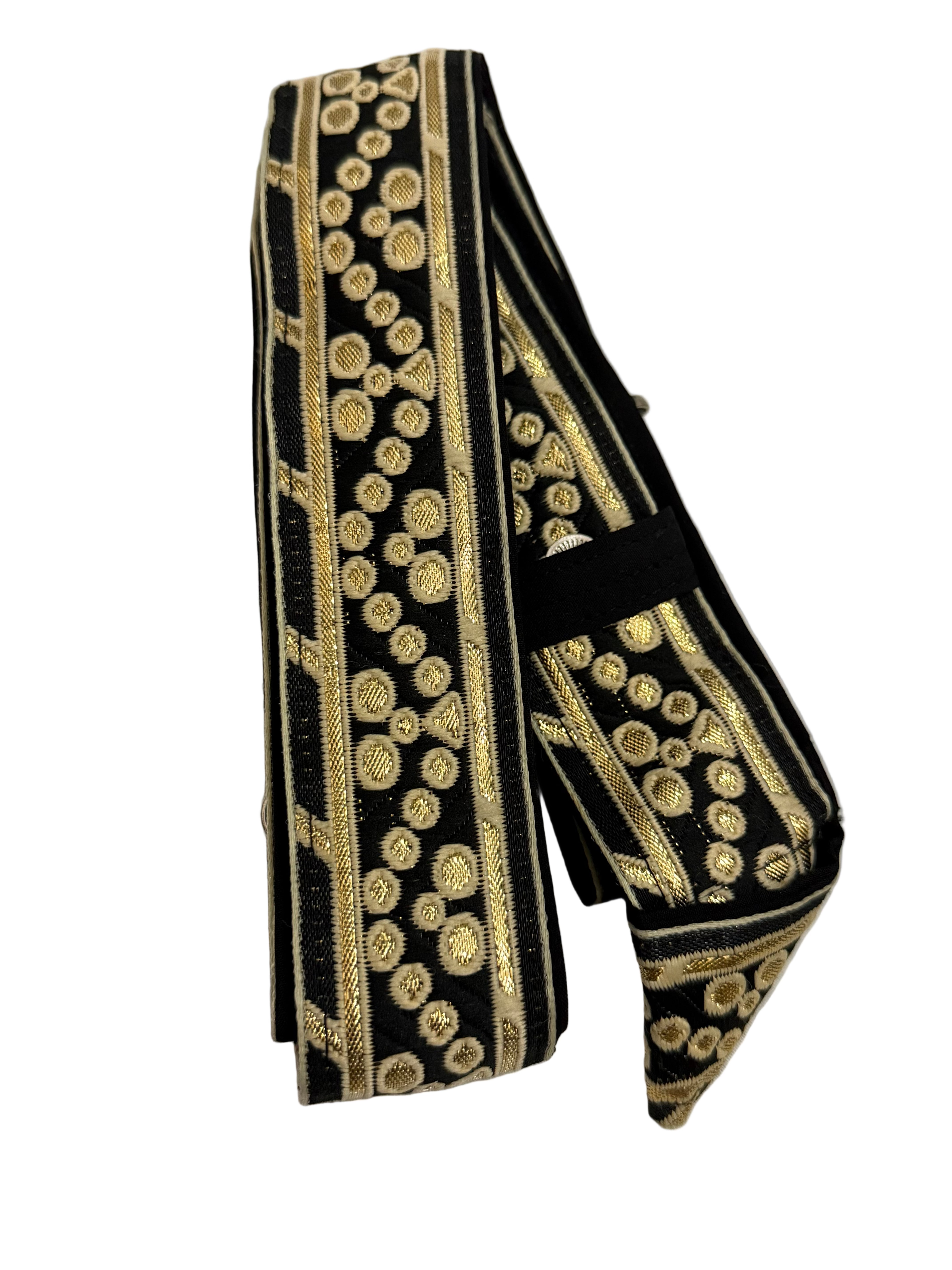 1.5inch Black & Gold Gatra