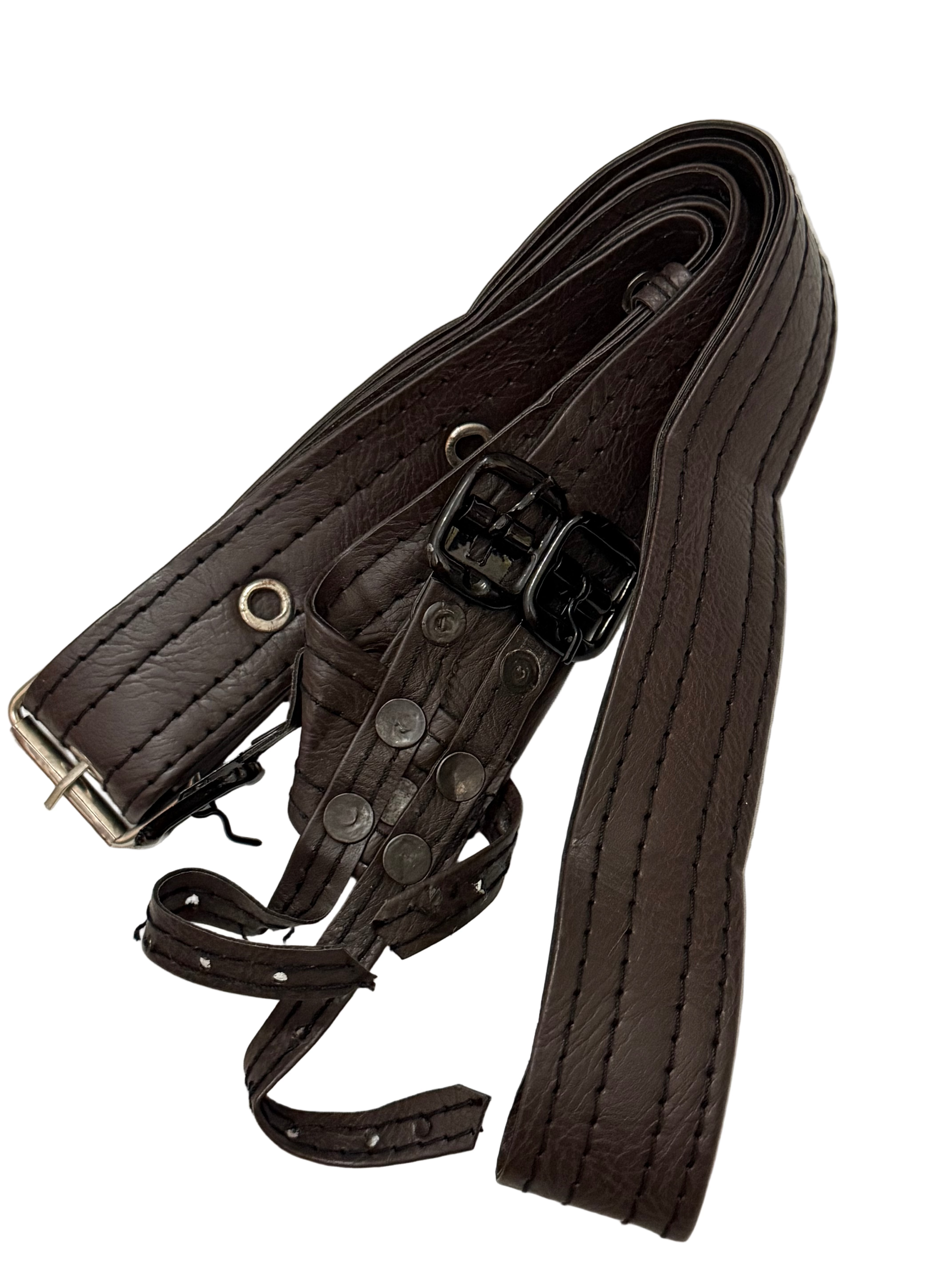 Brown 1.5inch Leather Buckle Gatra