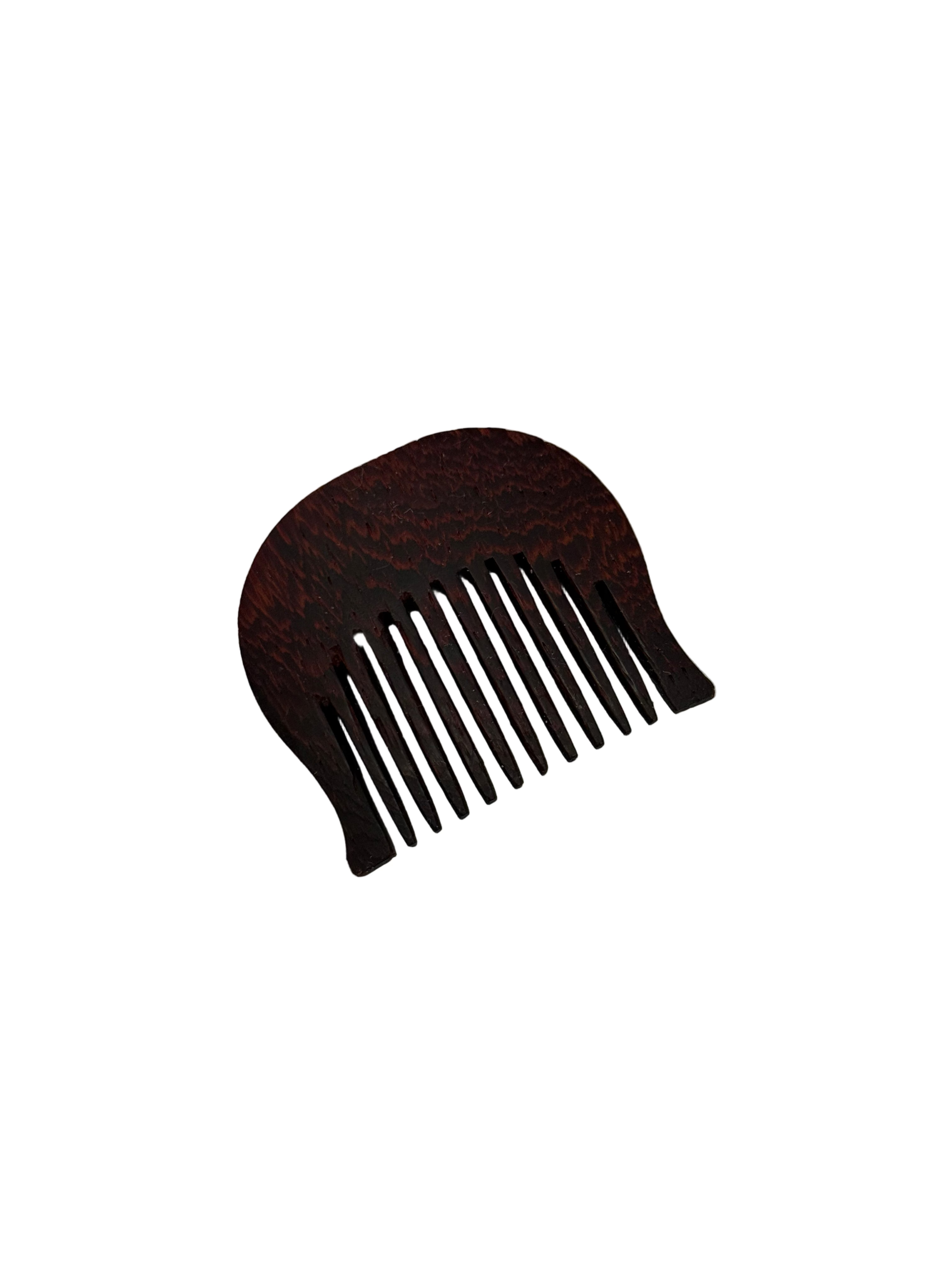 Brown Curved Wooden Kanga 3.8cm (SMALL)
