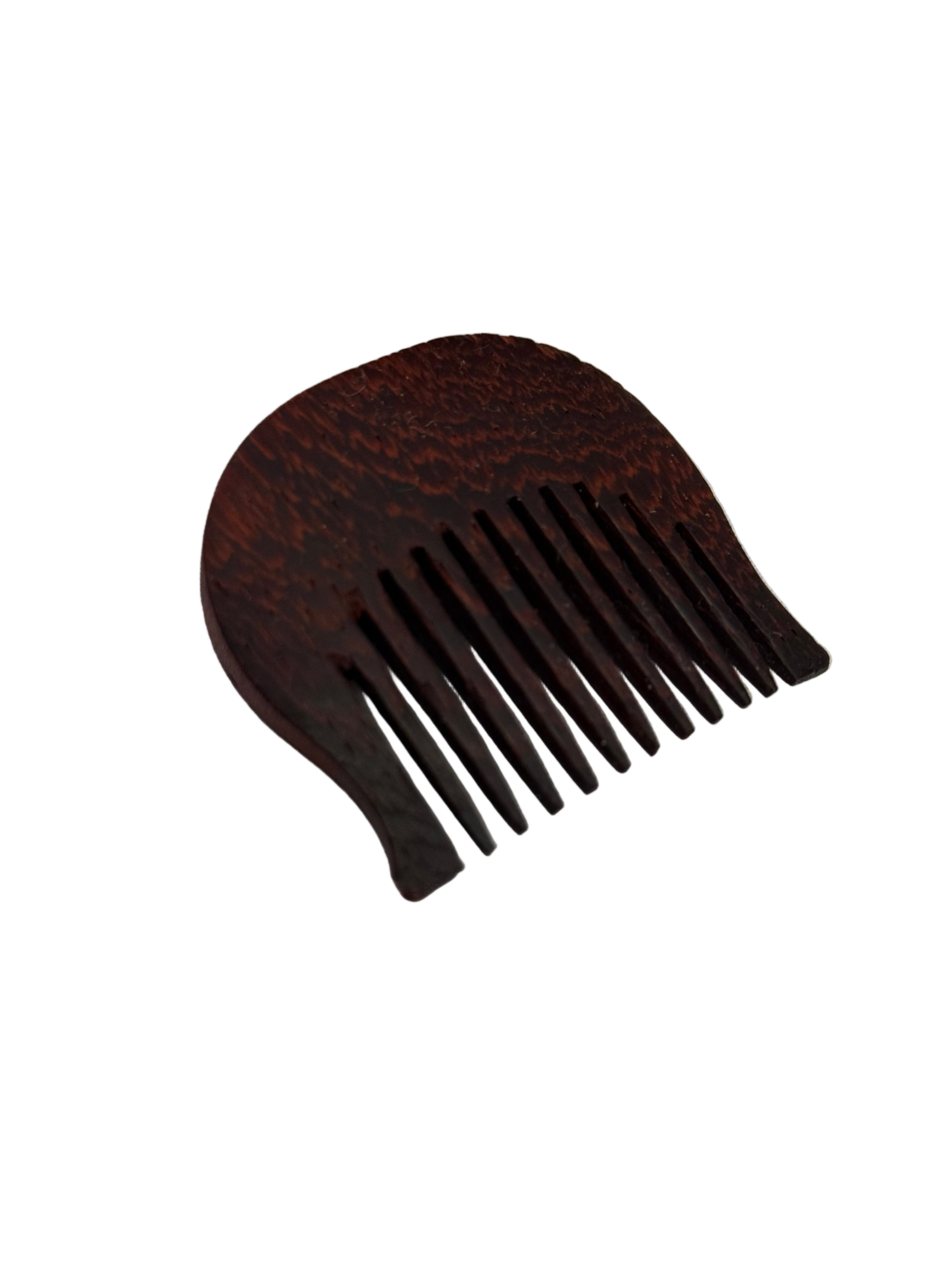 Brown Curved Wooden Kanga 3.8cm (SMALL)