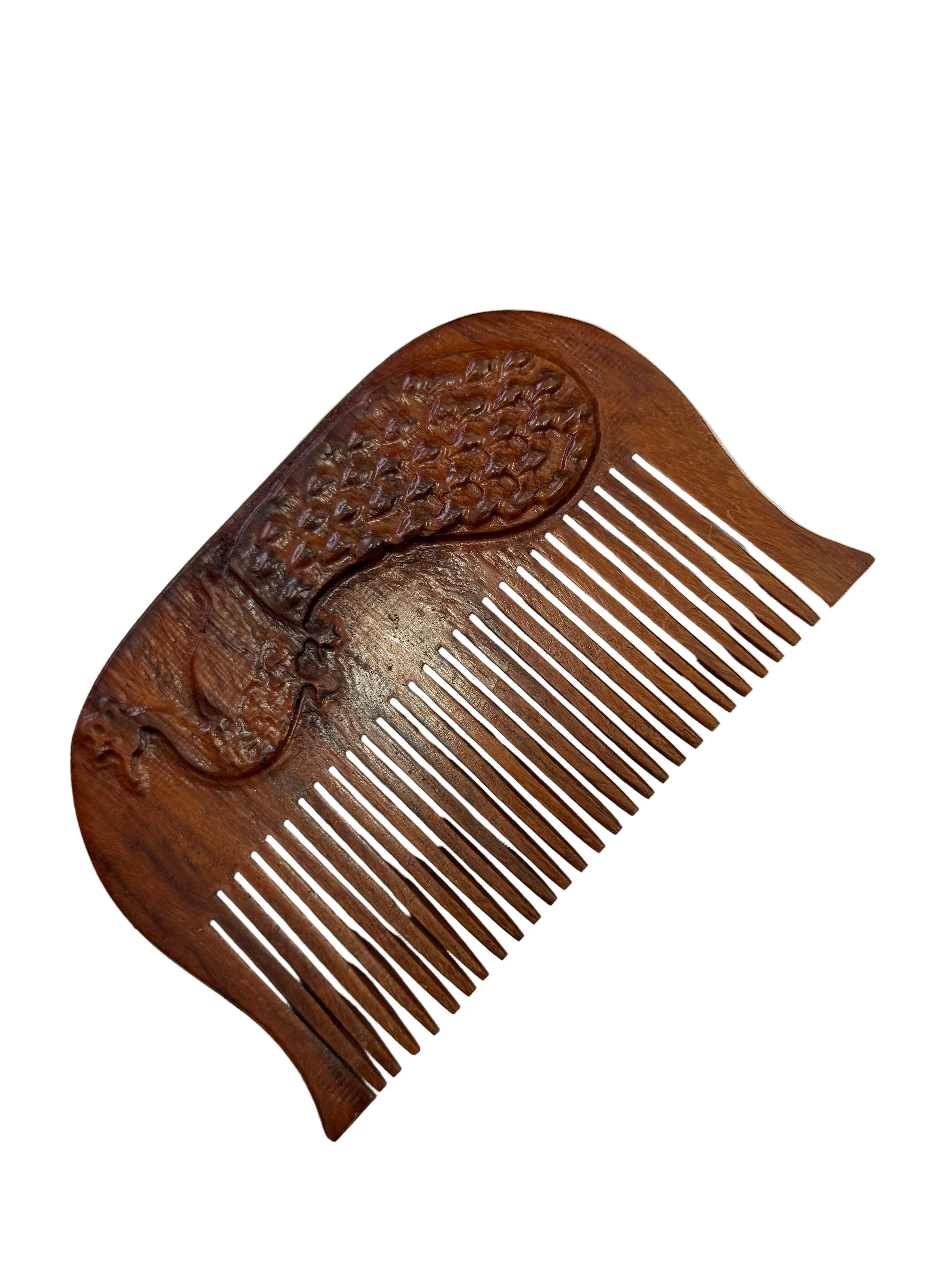 Brown Large Wooden Kanga – 12cm