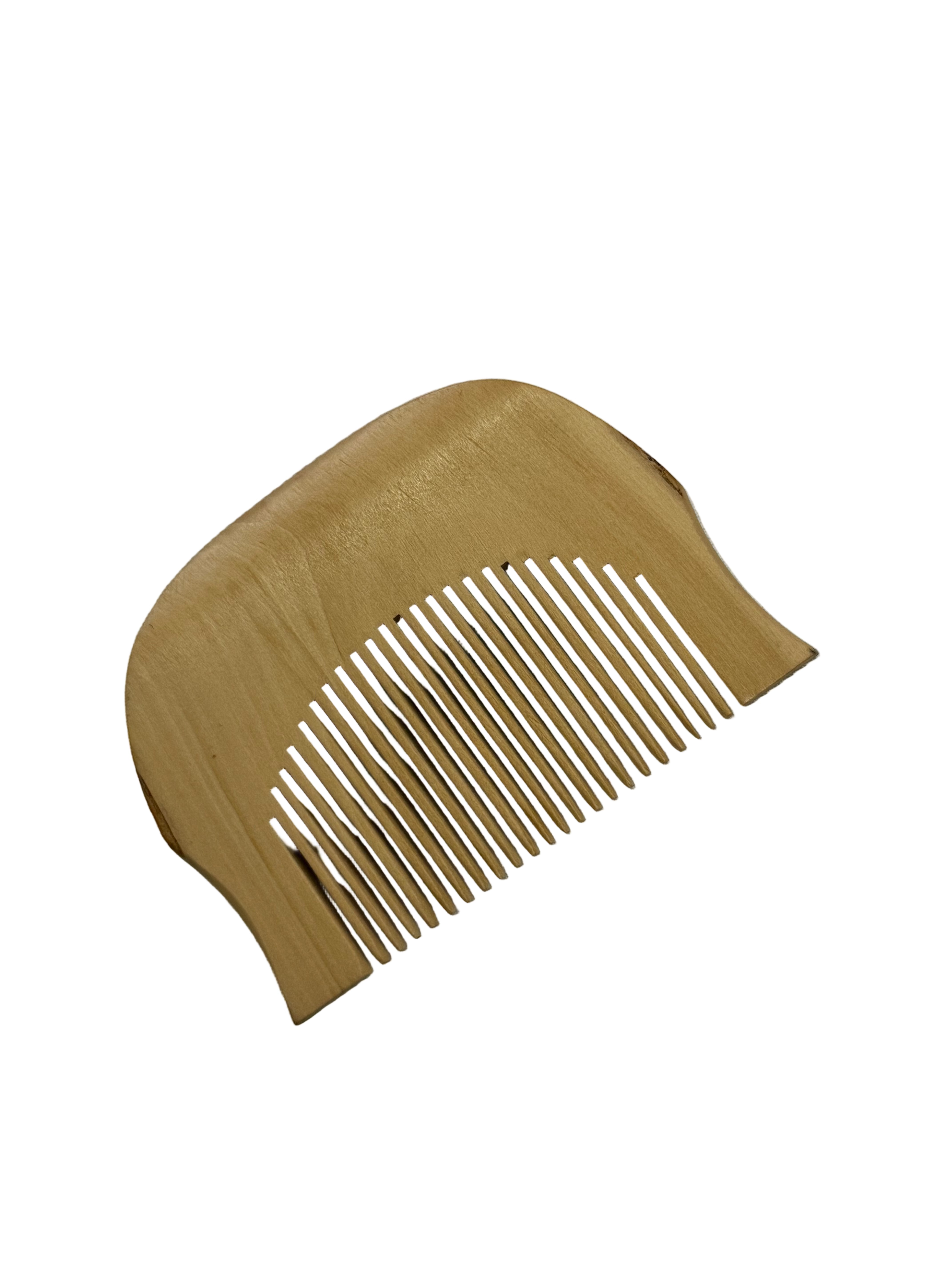 White Wooden Kanga – 5.5cm